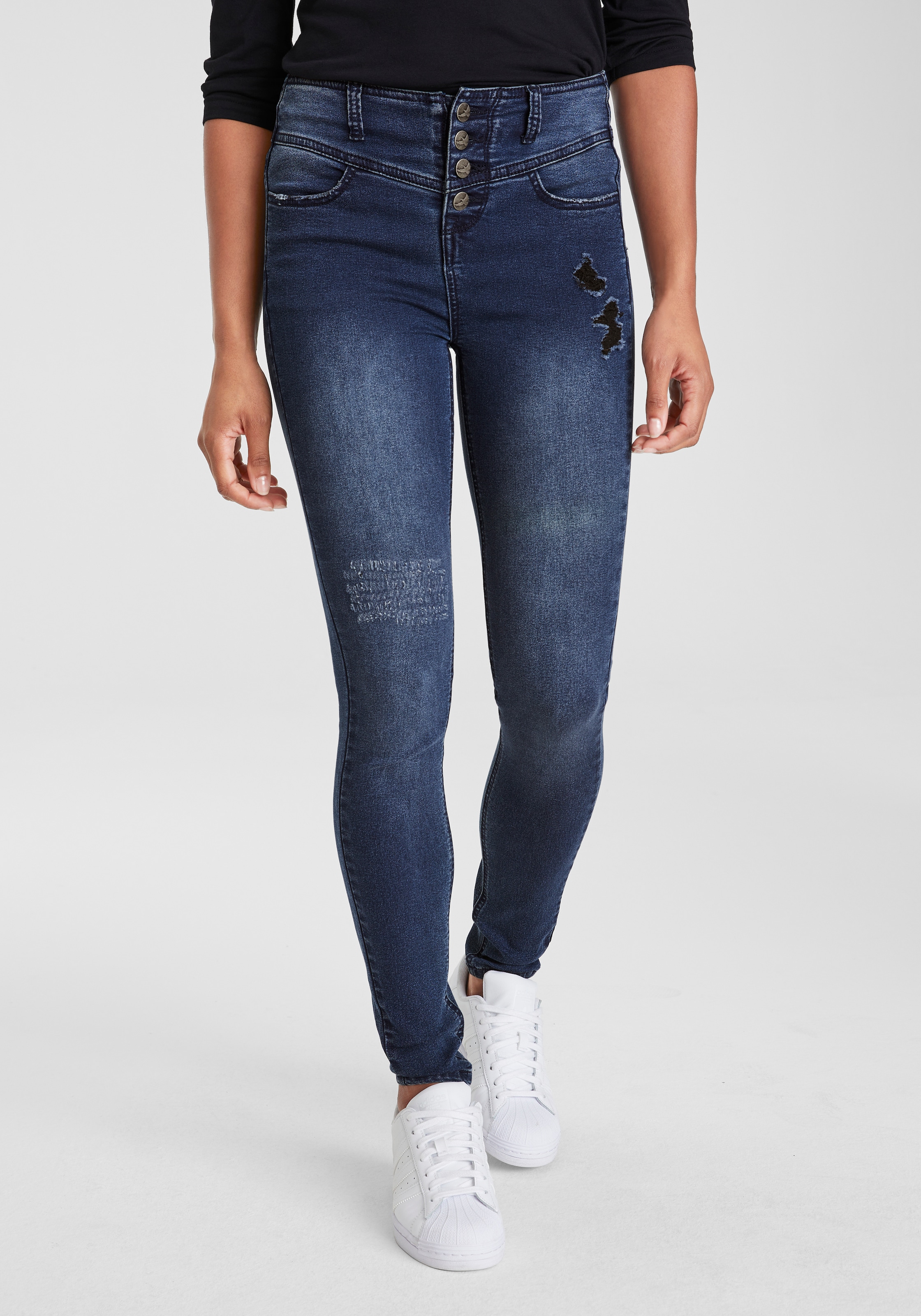 Arizona Skinny-fit-Jeans »Ultra Stretch«, High Waist