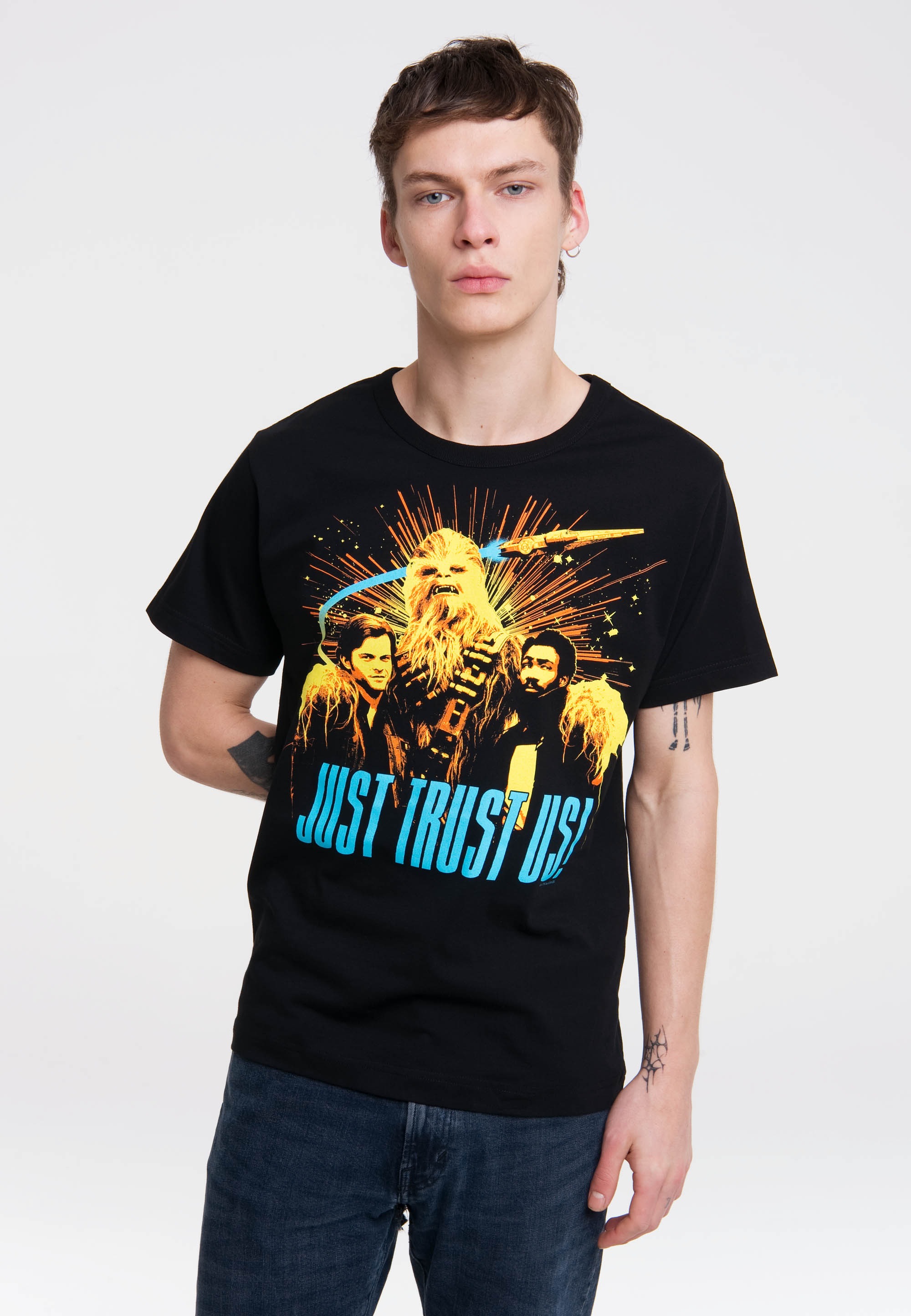 LOGOSHIRT T-Shirt "Star Wars - Just Trust Us", mit tollem Star Wars-Print günstig online kaufen