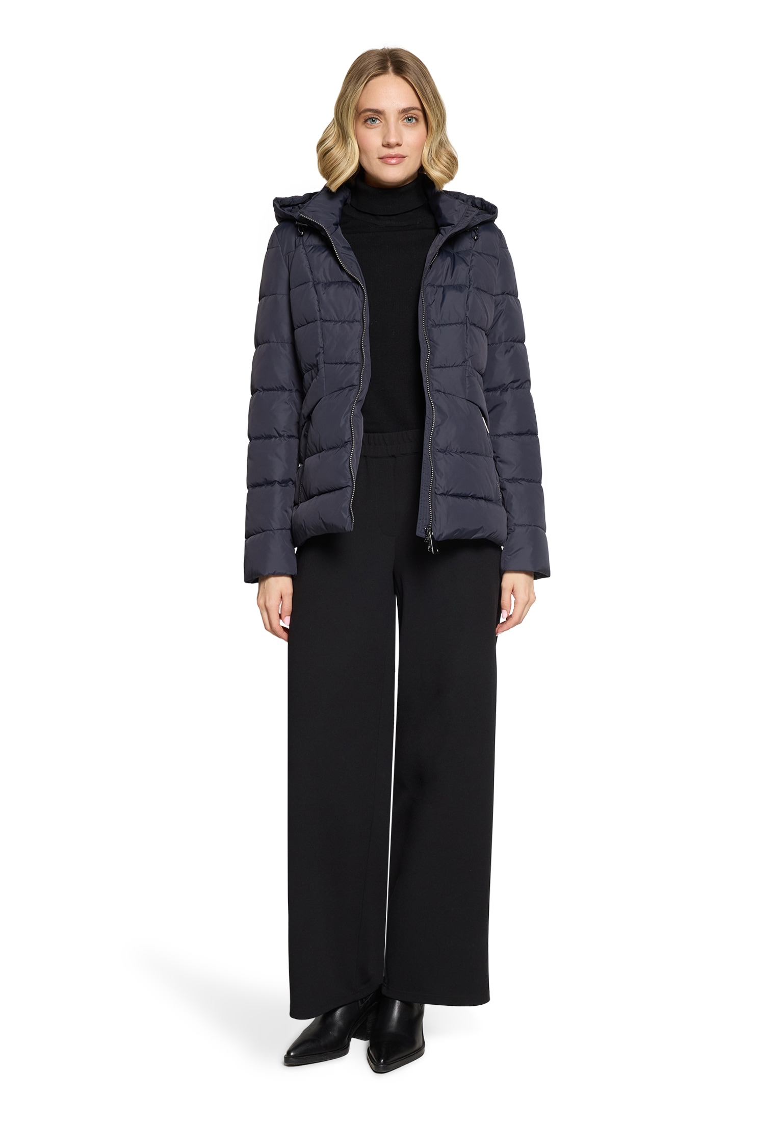 Betty Barclay Steppjacke mit Kapuze mit abnehmbarer Kapuze