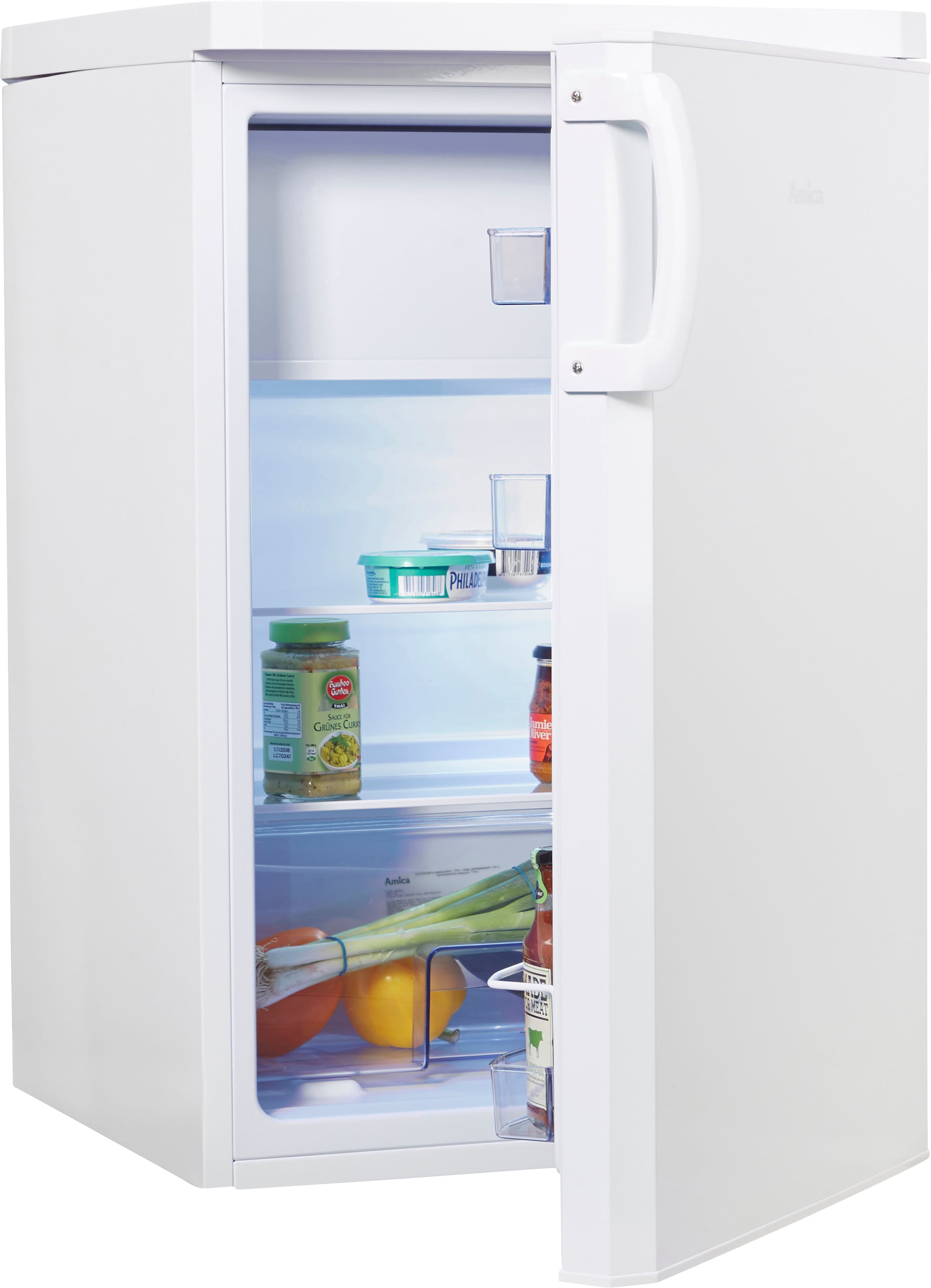 Amica Kühlschrank "KS 361 100 W" 84,5 hoch 55 breit günstig online kaufen
