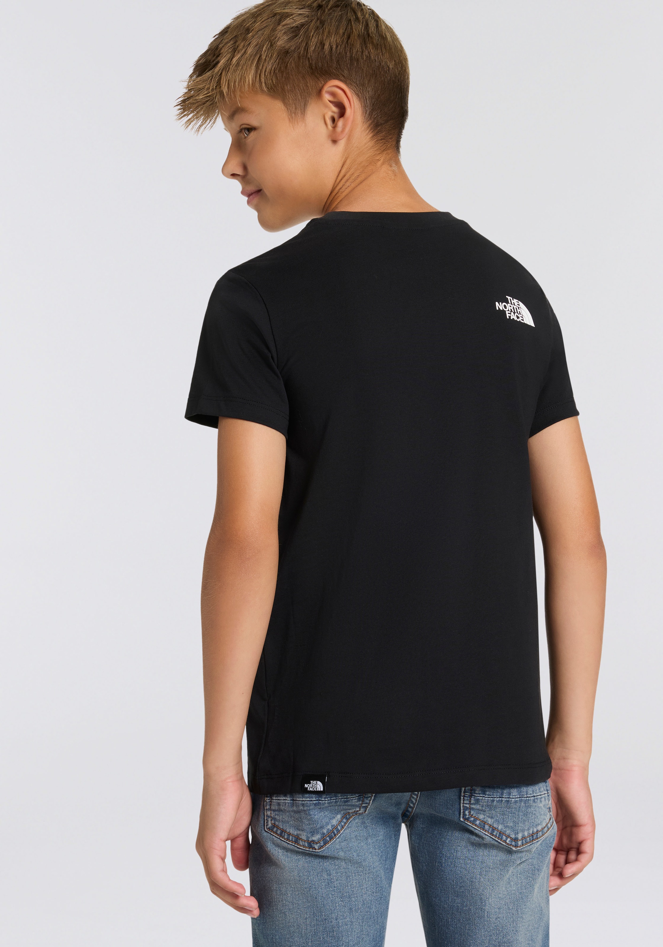 The North Face T-Shirt »TEEN SIMPLE DOME REGULAR SS TEE«, (1 tlg.)