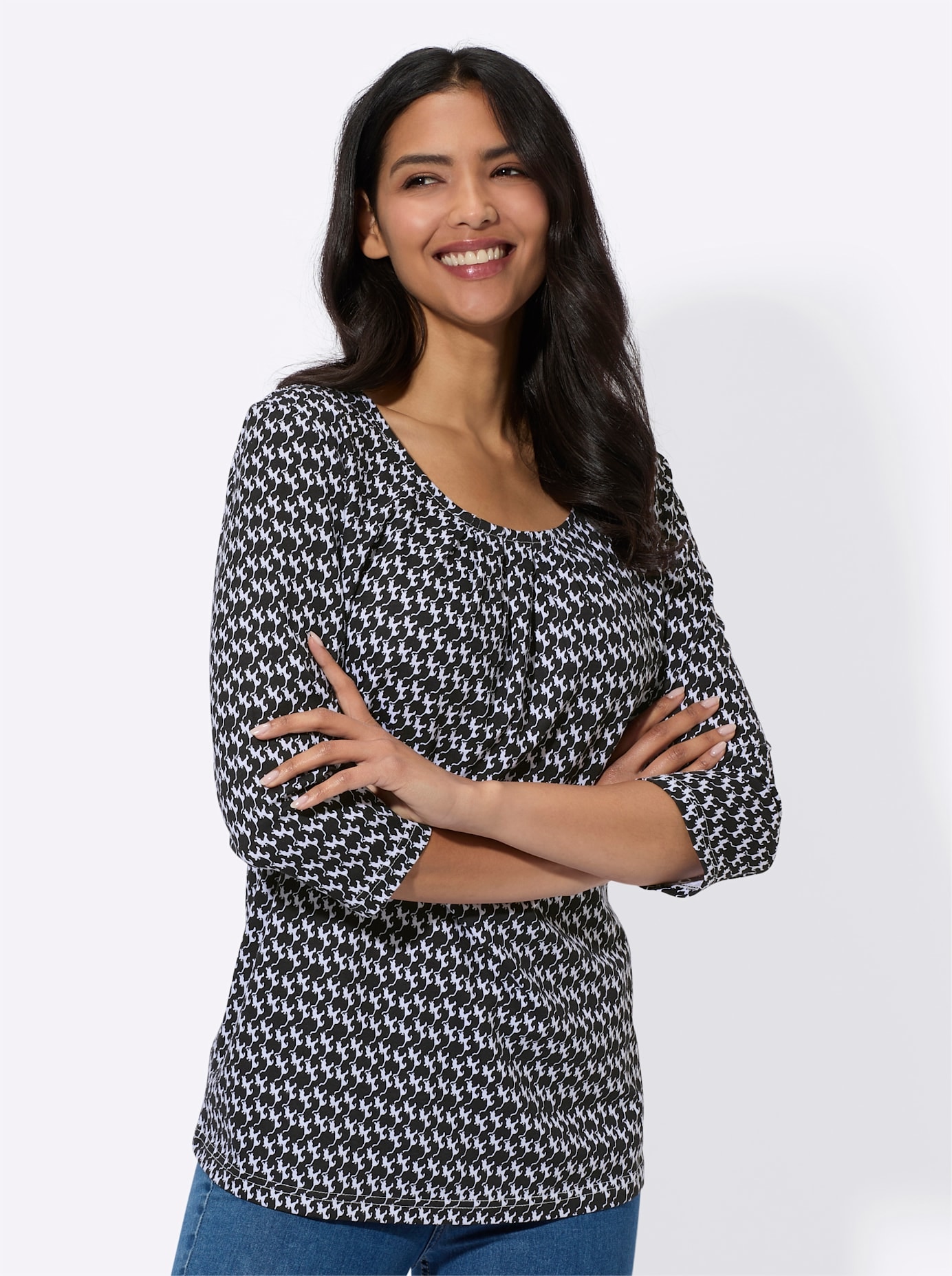 Classic Basics 3/4-Arm-Shirt "3/4-Arm-Shirt" 1 Stk. günstig online kaufen