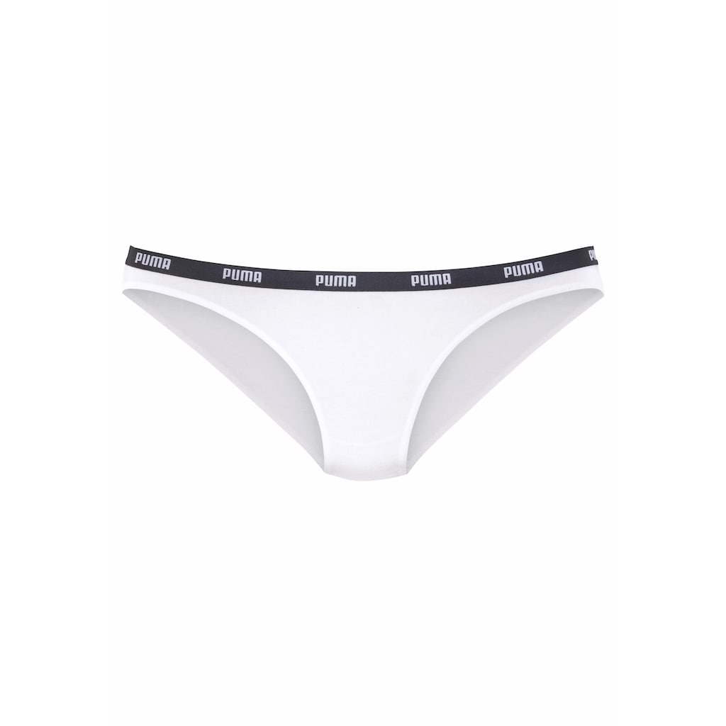 PUMA Bikinislip »Iconic«, (Packung, 2 St.)