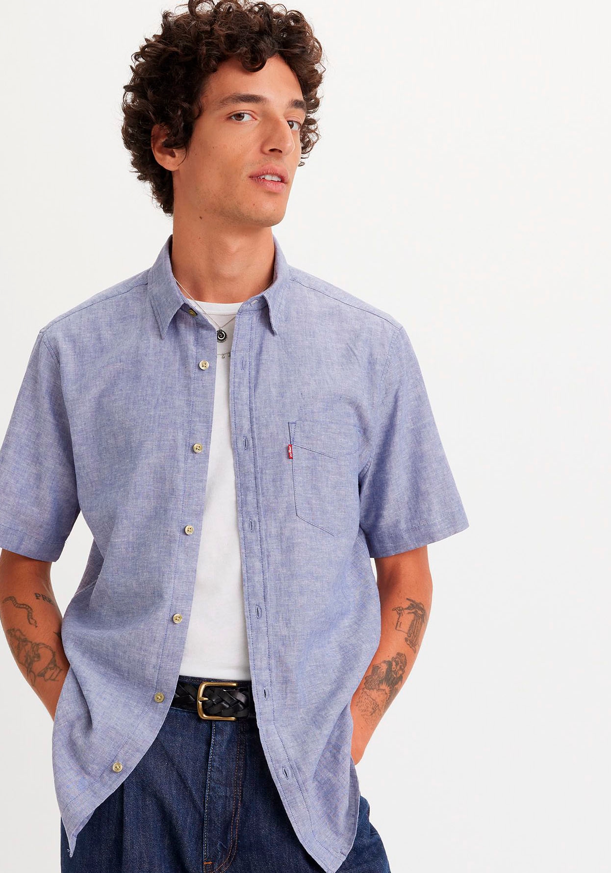 Levis Kurzarmhemd "LS BATTERY HM SHIRT SLIM" günstig online kaufen