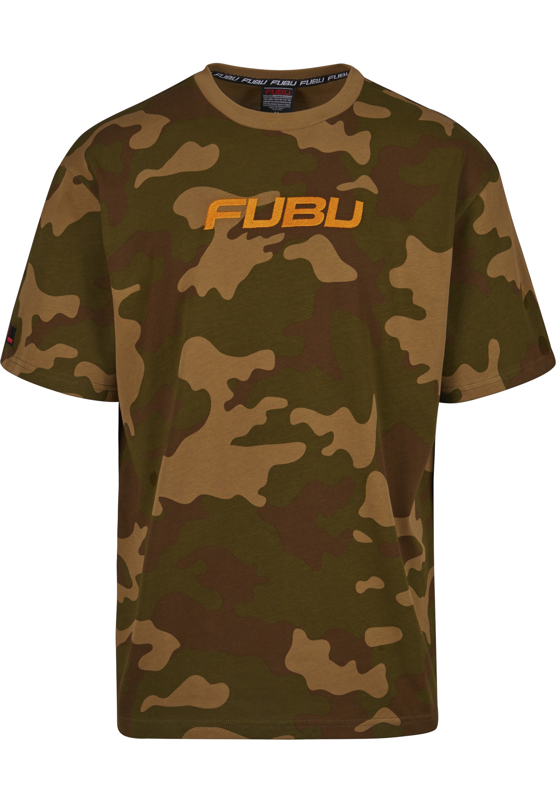 Fubu T-Shirt "Fubu Herren FM221-001-01 FUBU Corporate Camo Tee" 1 Stk. günstig online kaufen
