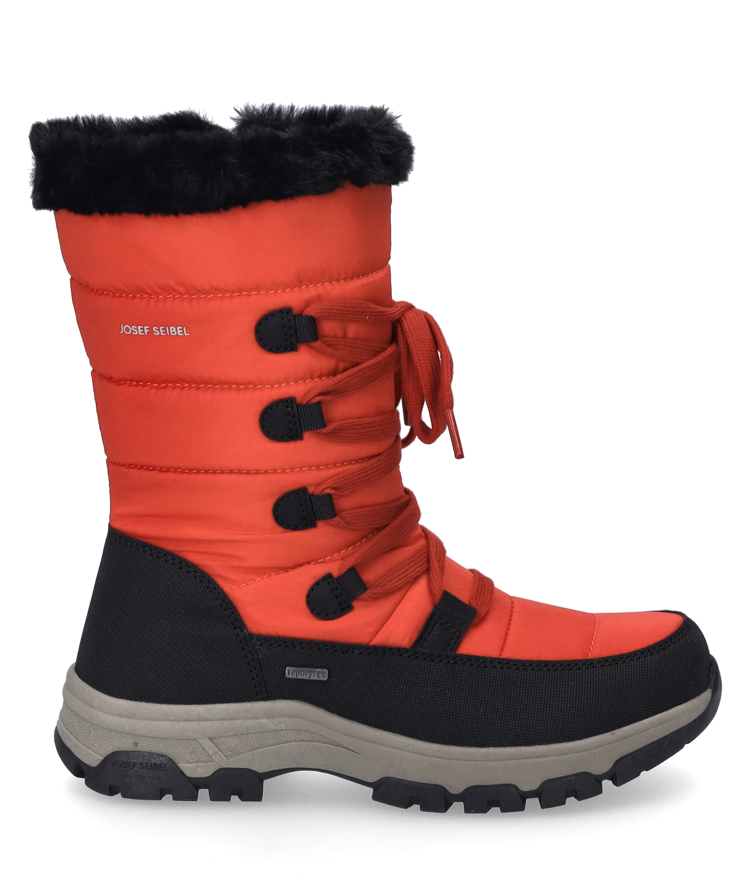 Josef Seibel Stiefel »Davos 51, schwarz-rot«