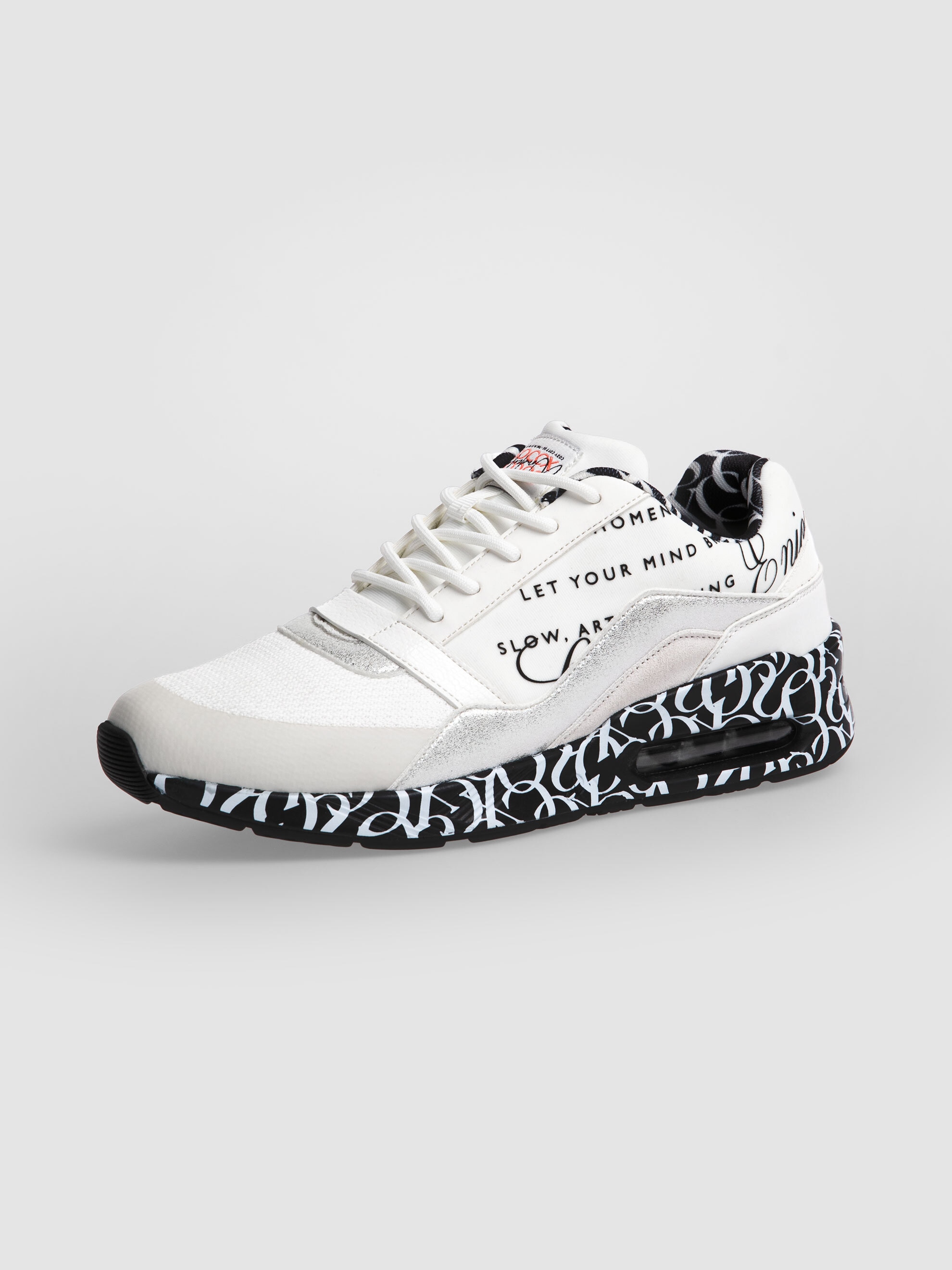 SOCCX Sneaker  mit Glitter-Elementen