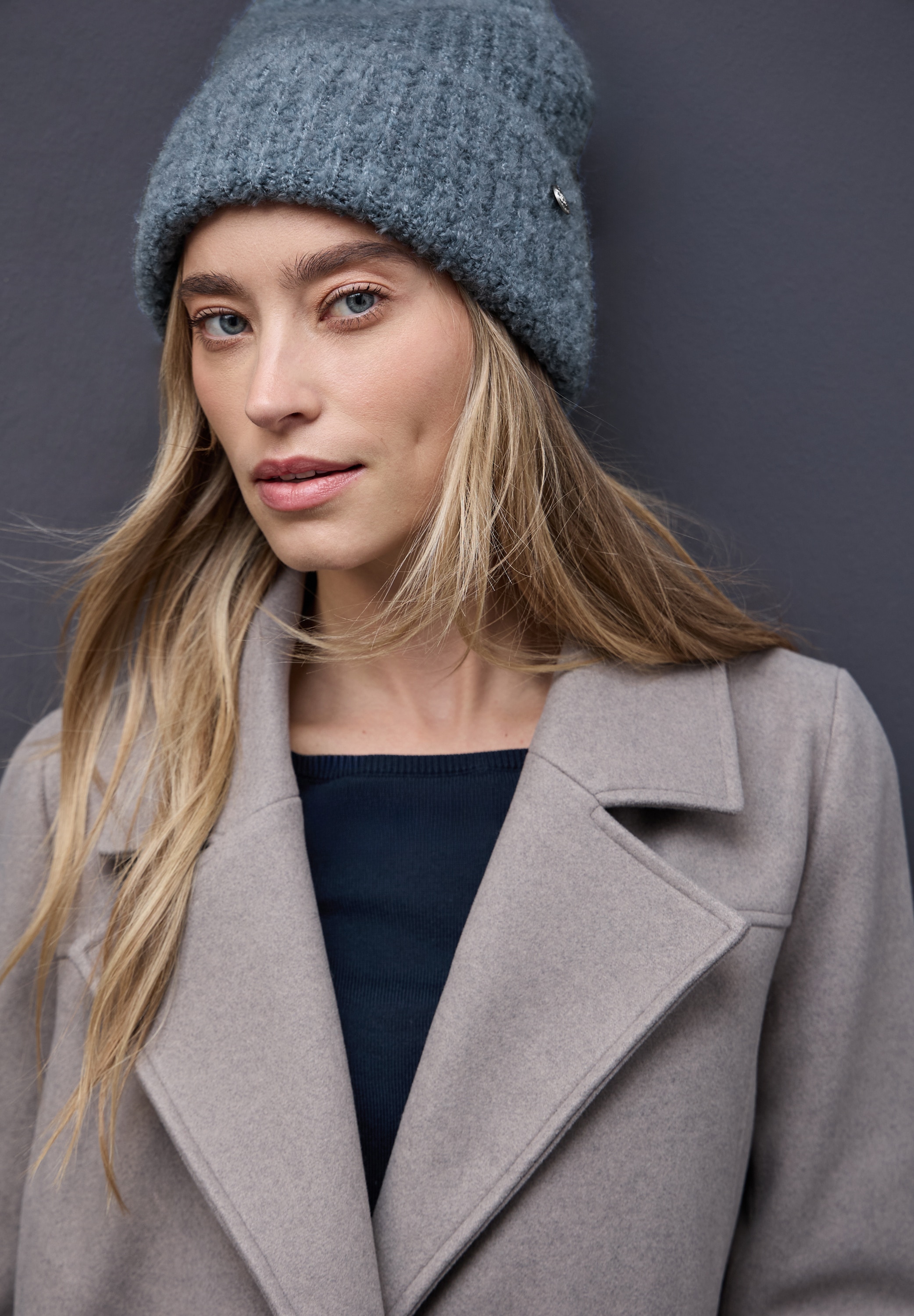 STREET ONE Strickmütze, Grobatrick günstig online kaufen