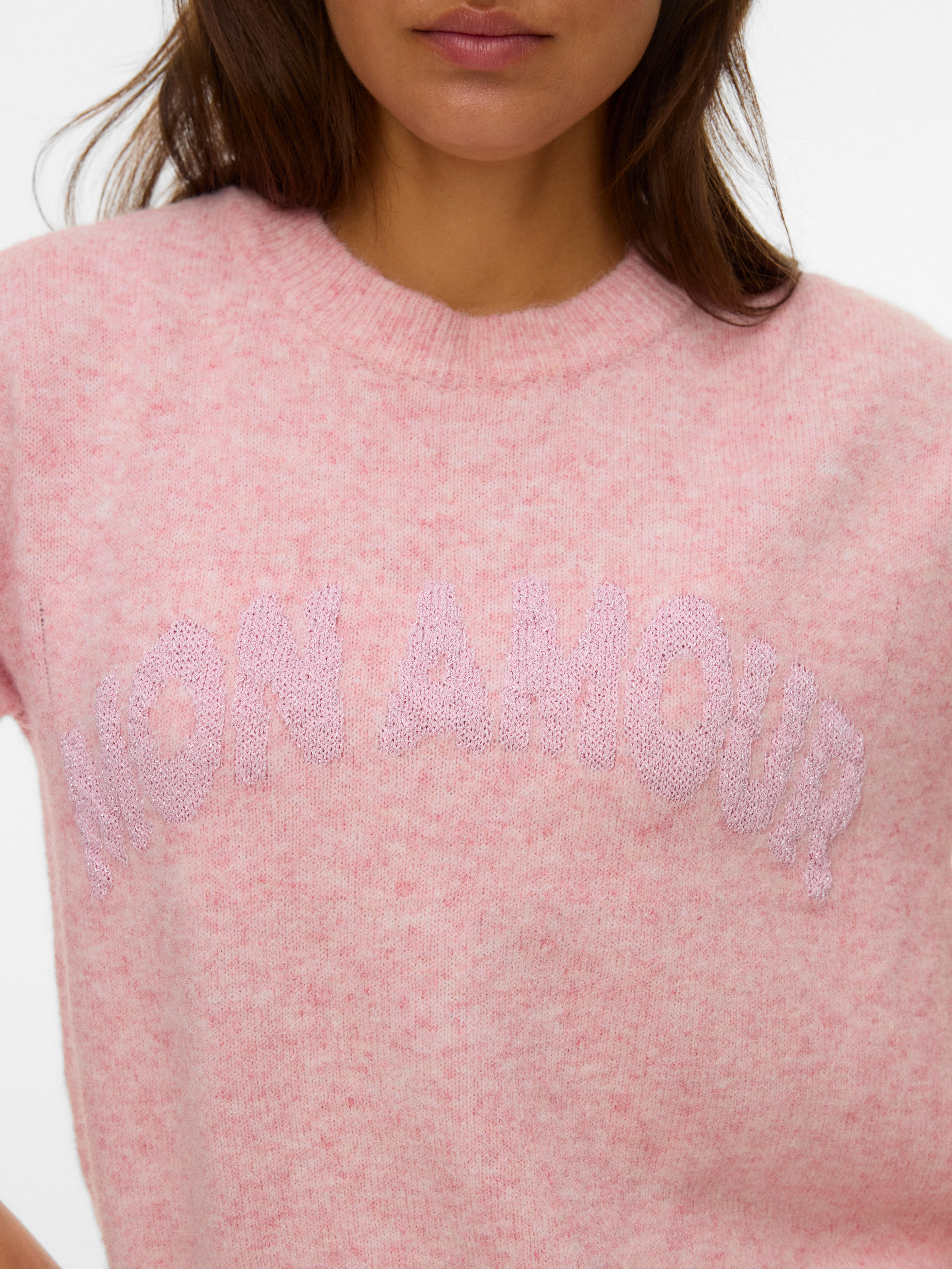Thumbnail - Vero Moda Strickpullover "VMAMOREMIO LS O-NECK PULLOVER BOO"