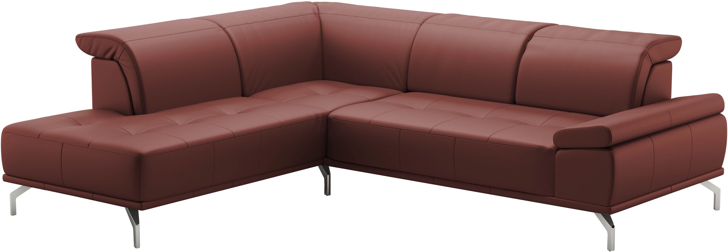 Places of Style Ecksofa »Caluna«, Inkl.Sitztiefenverstellung