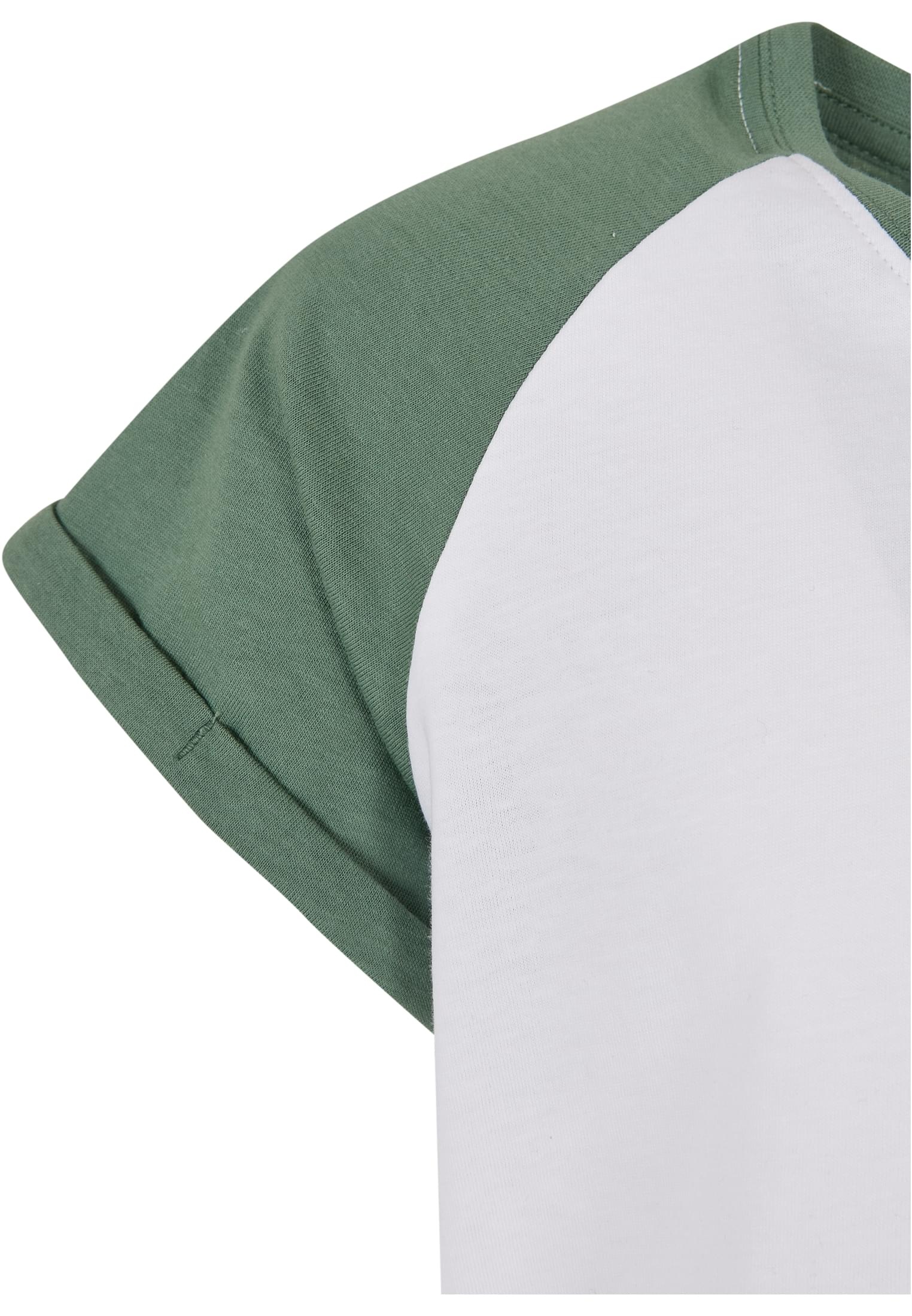 URBAN CLASSICS Kurzarmshirt »Kinder Girls Contrast Raglan Tee«, (1 tlg.)  online kaufen | BAUR | T-Shirts
