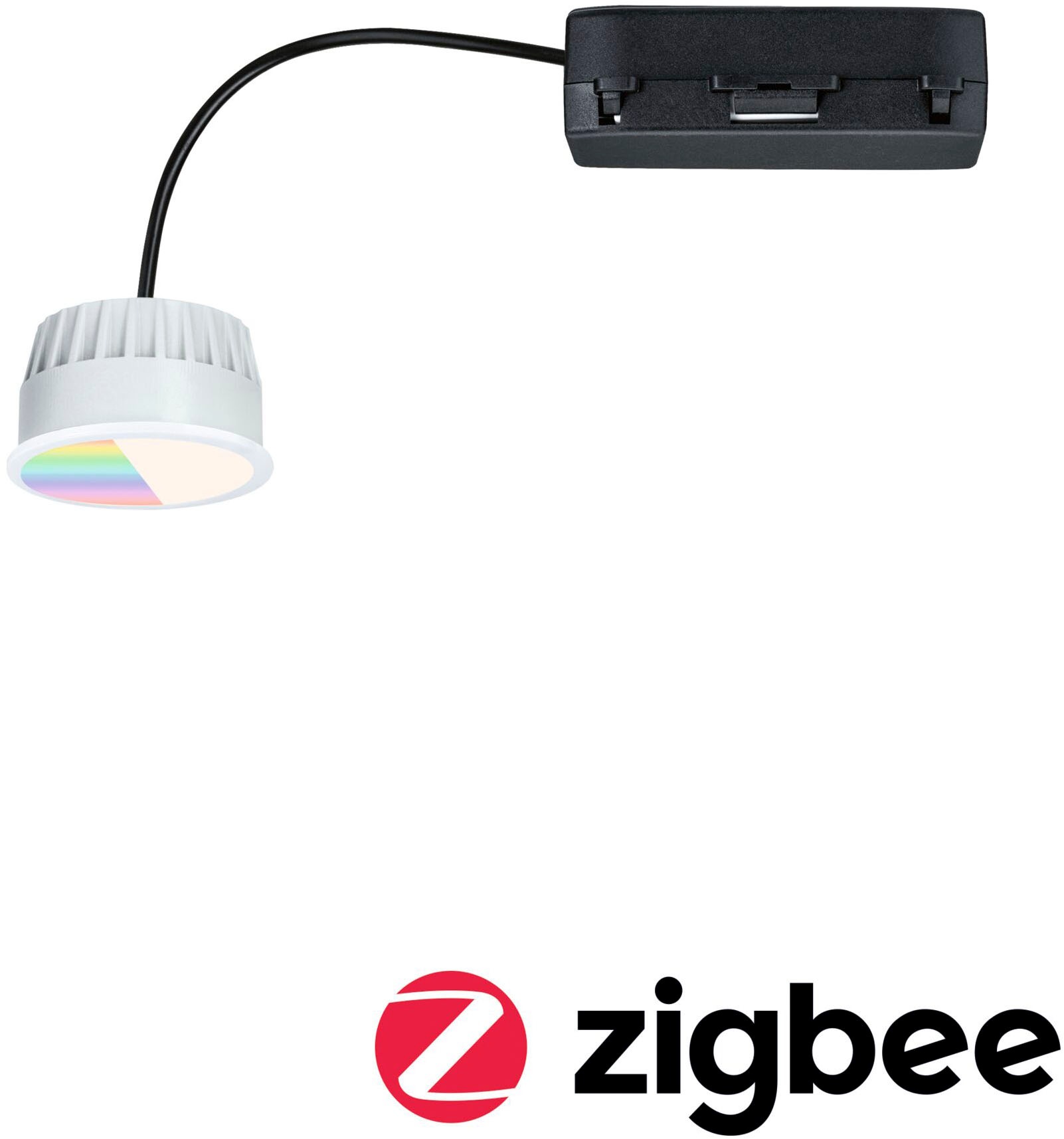 Paulmann LED Einbauleuchte »LED Modul Einbauleuchte RGBW Coin 50mm Satin«, 1 flammig, Leuchtmittel LED-Modul | LED fest integriert, Memoryfunktion, Dimmer, Smart Home