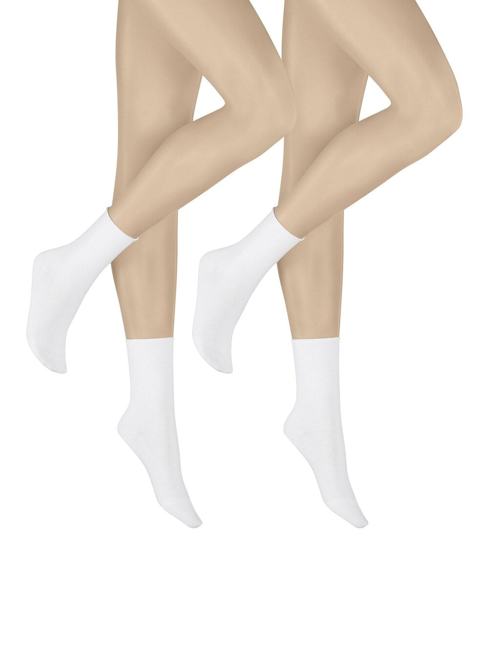 Hudson Socken "ONLY 2-PACK" Komfortbund mit weitem Fußausschnitt