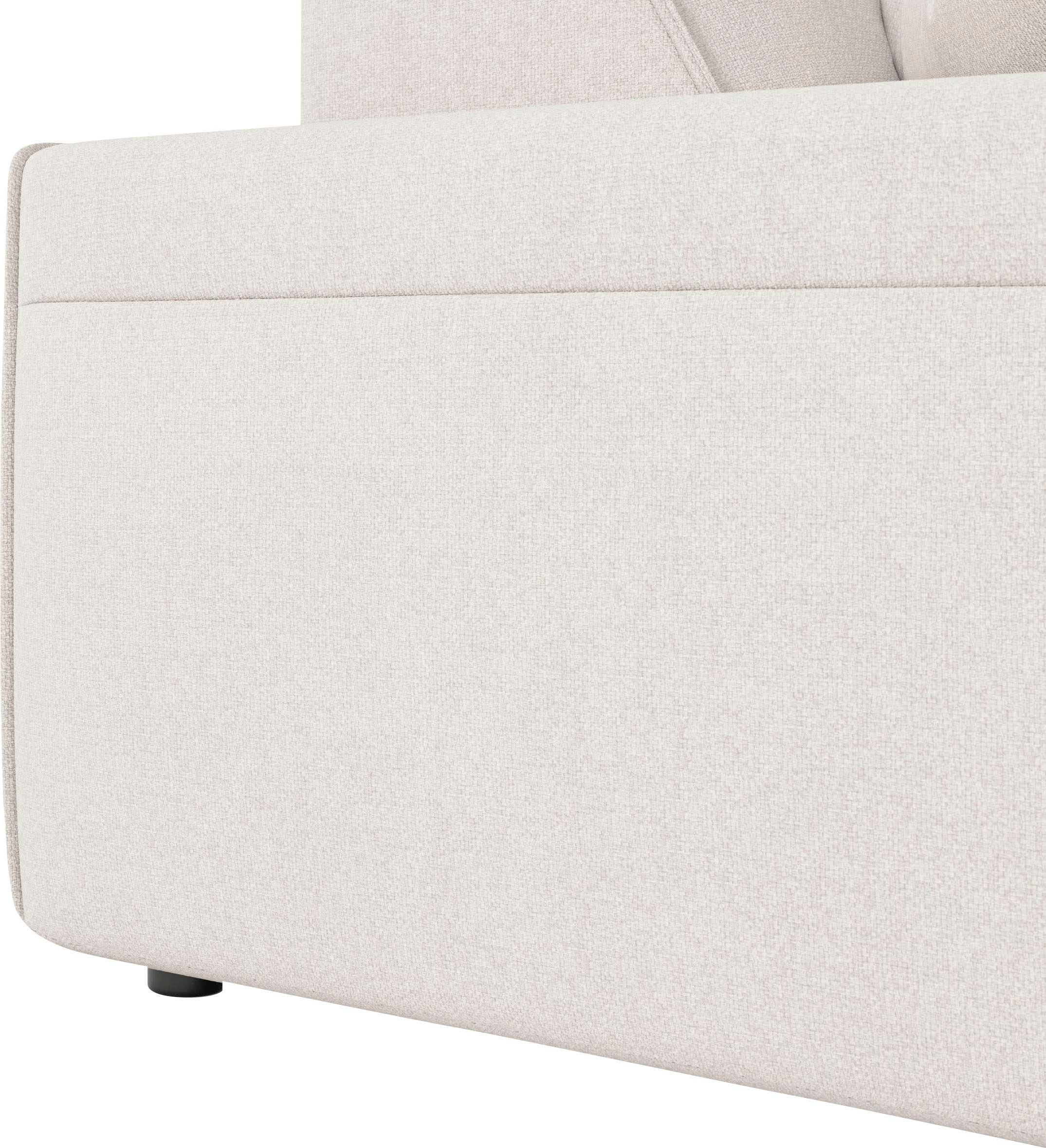 andas Ecksofa »Glimminge auch in Breitcord, Feincord, Bouclé + Easy care-Bezug«, L-Form, Breite 294, Zierkissen