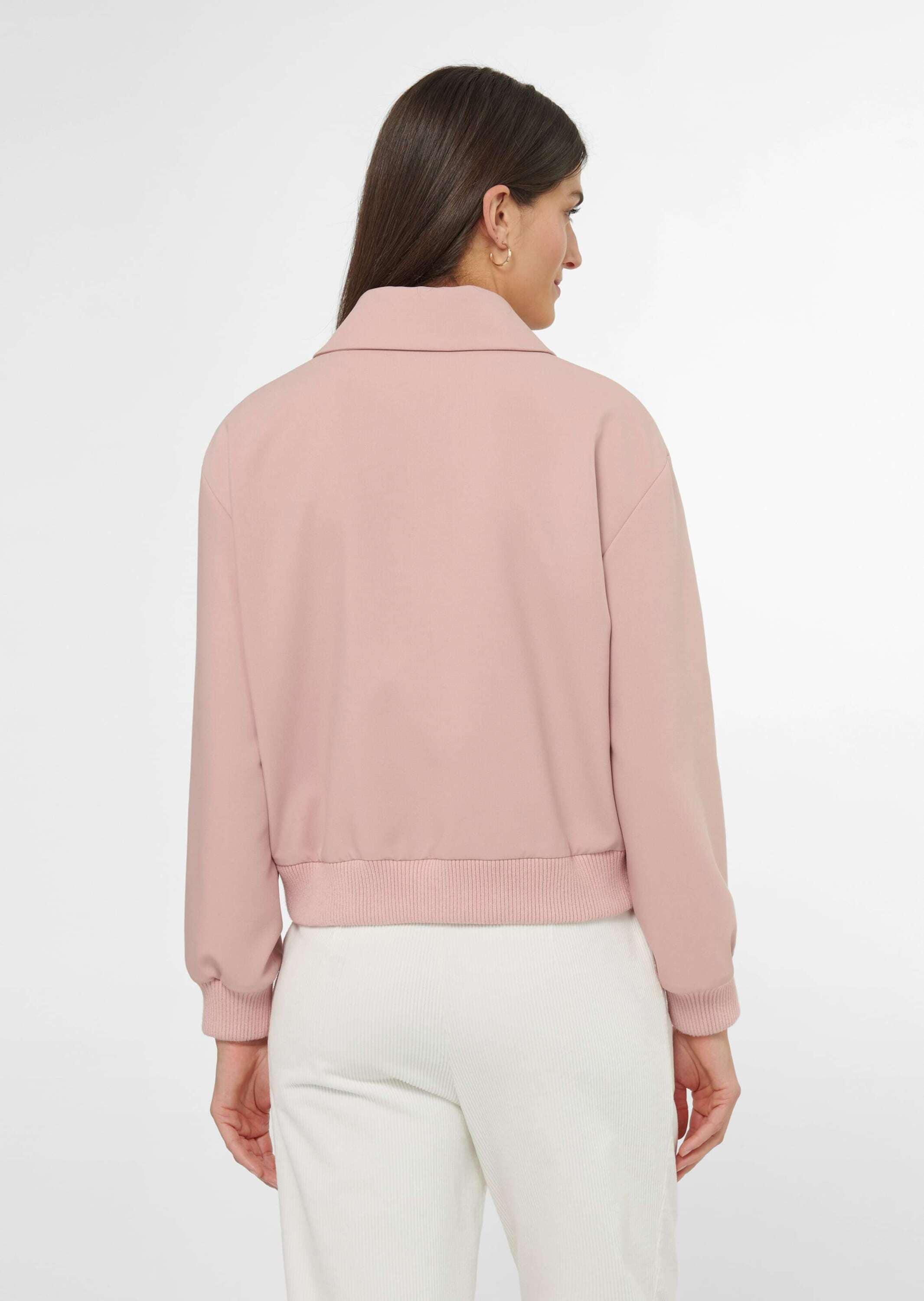MADELEINE Blouson »Jacke Kurz-Blouson mit Reißverschluss und Strickbündchen.«