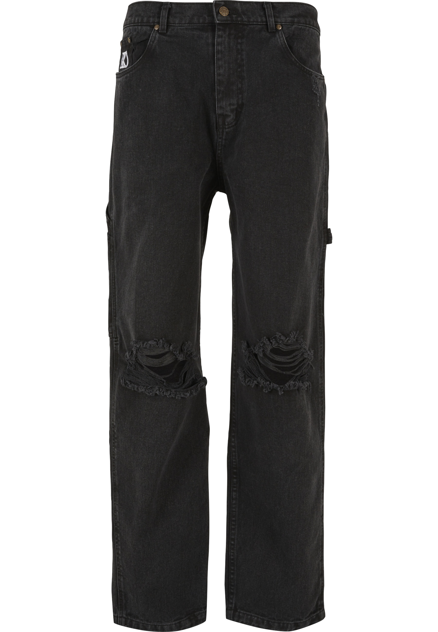 Karl Kani Bequeme Jeans "Karl Kani Herren KK Retro Baggy Workwear Knee Cut günstig online kaufen