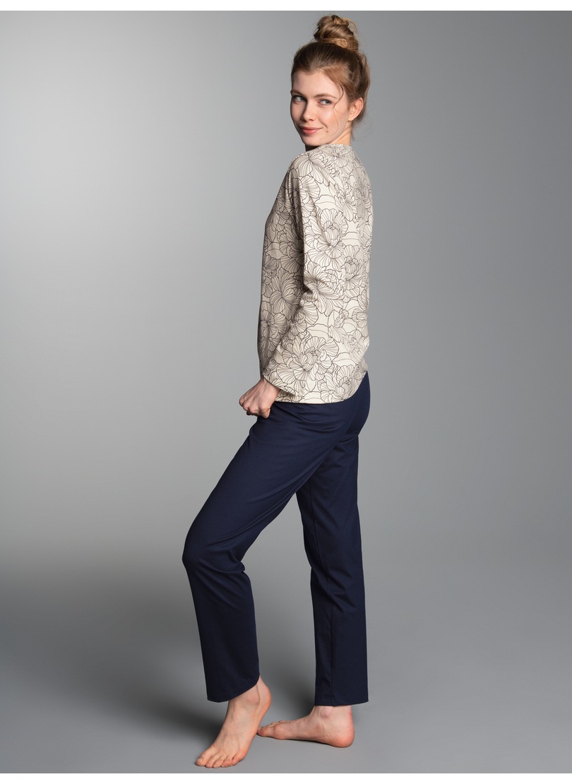 Thumbnail - Trigema Schlafanzug "TRIGEMA Pyjama mit Allover Blumen Print" 1 tlg.