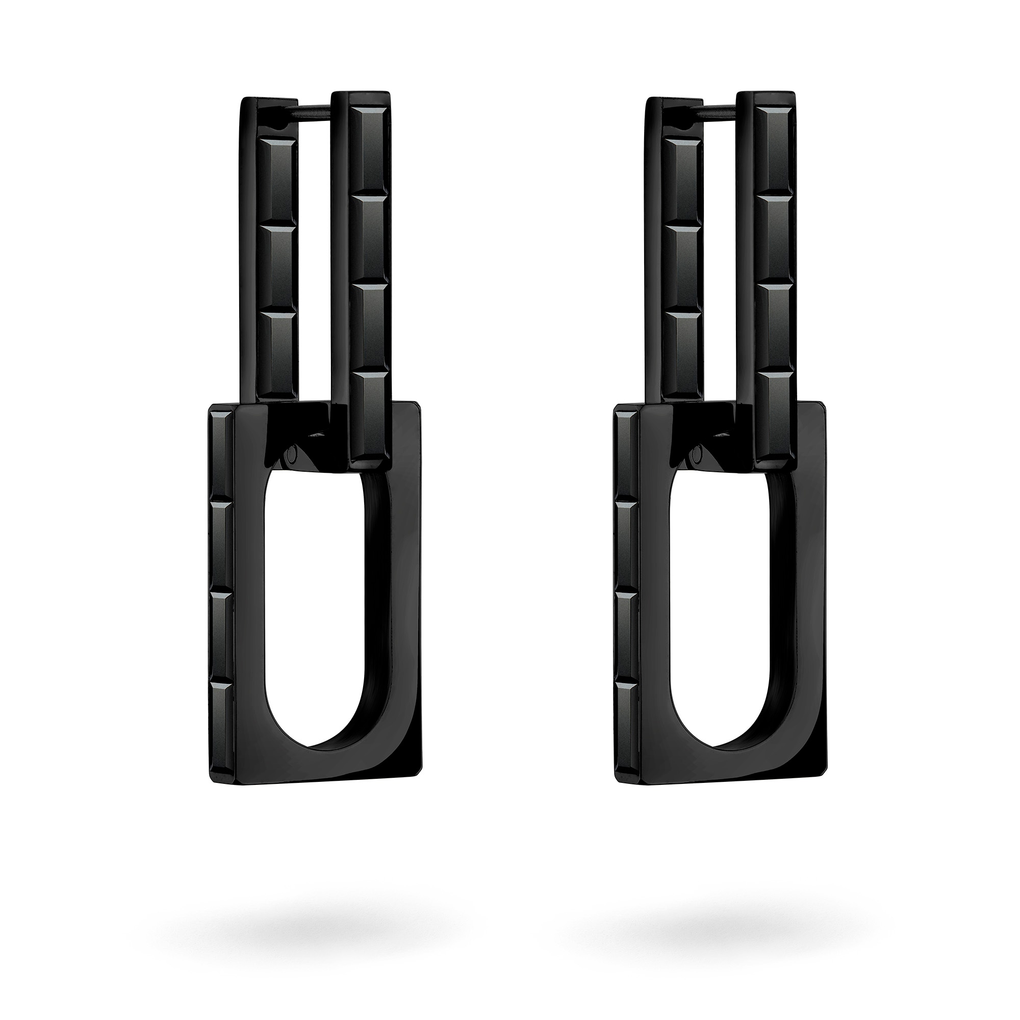 Liebeskind Berlin Paar Creolen »Schmuck Edelstahl Ohrringe The Festive Mini Link Sparkle« mit Zirkonia (synth.) - Einhänger abnehmbar