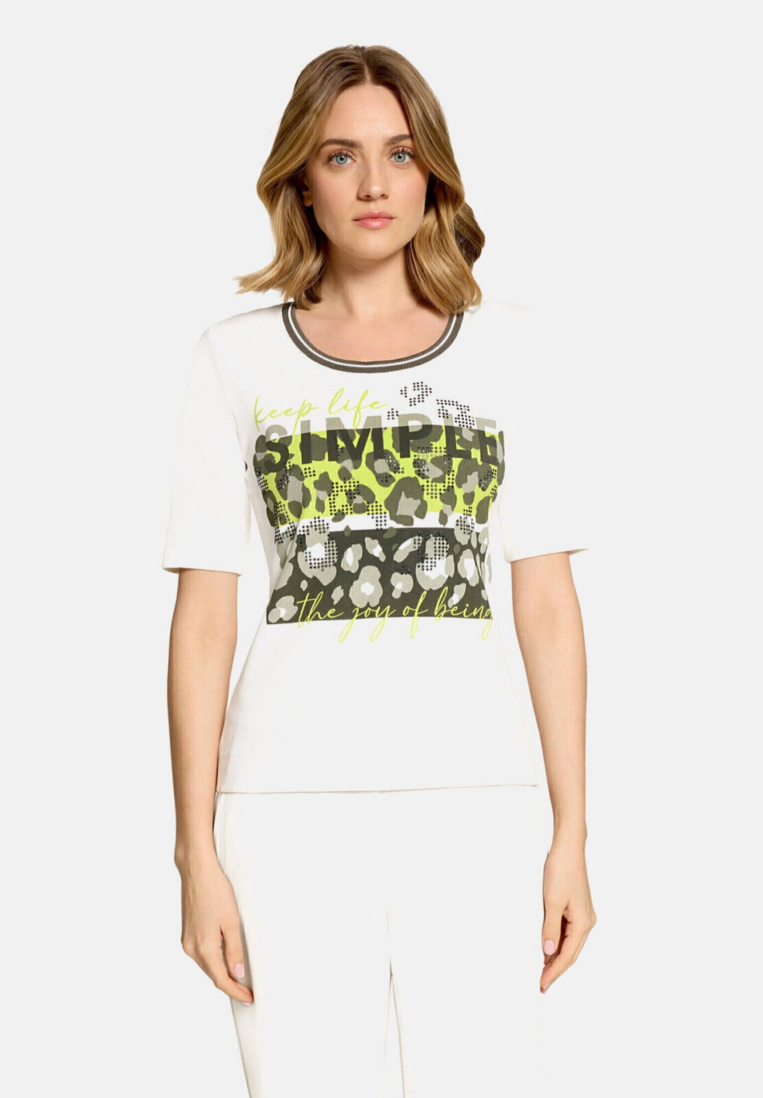 Betty Barclay Kurzarmshirt »Damen mit Rippenstruktur« 1 tlg.