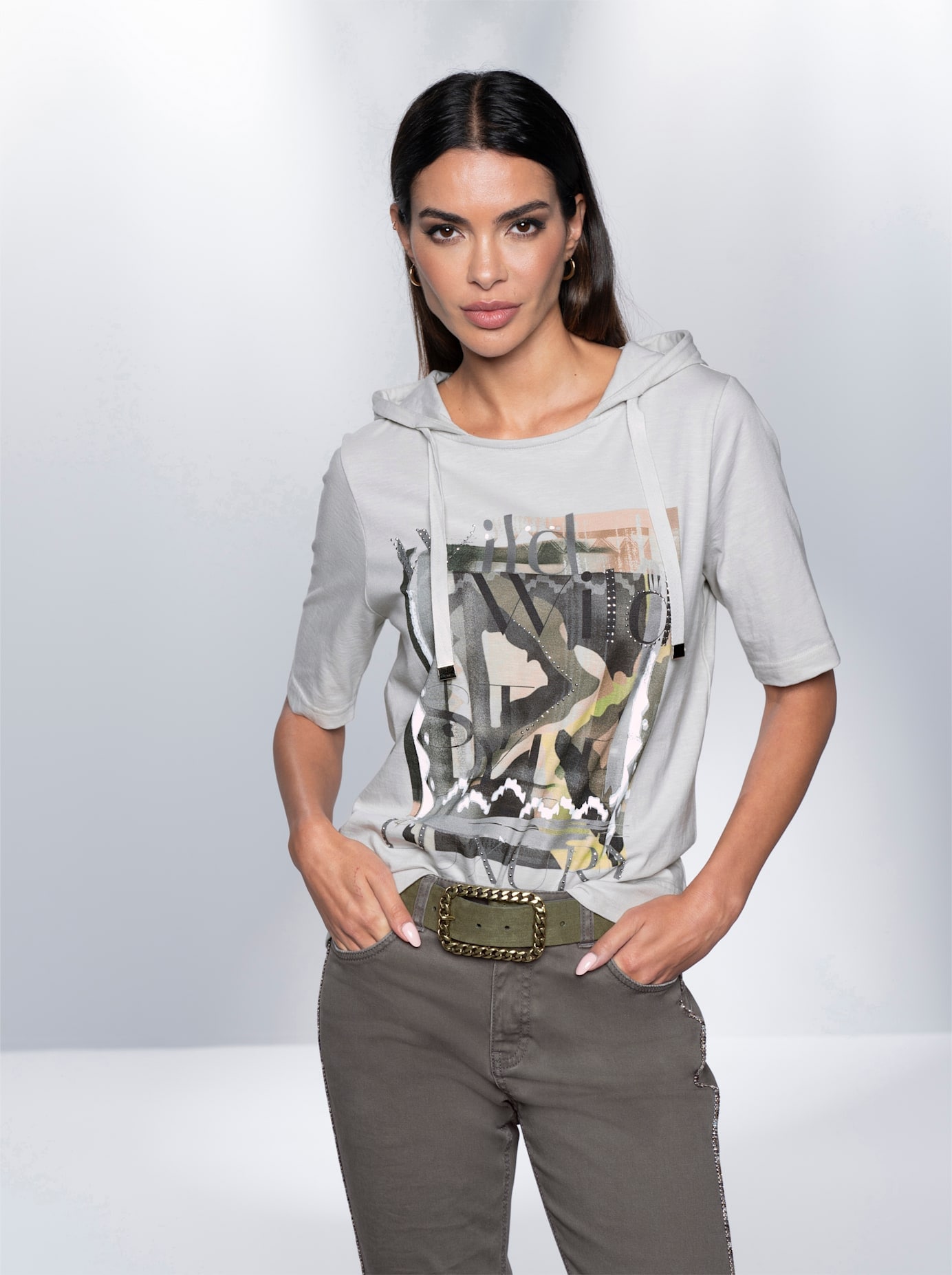 heine Kapuzenshirt "Kapuzen-Shirt" 1 Stk. tlg. günstig online kaufen