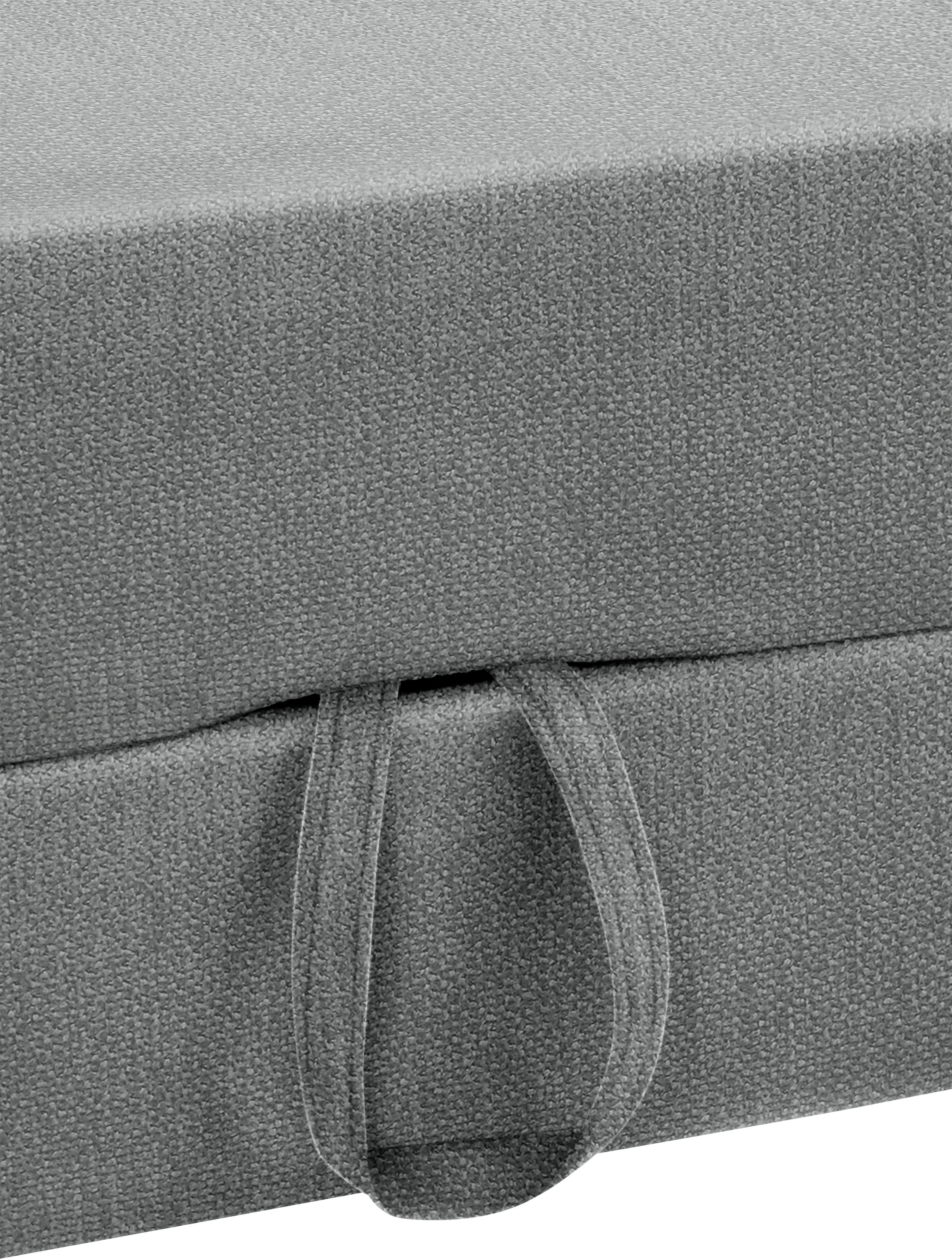 TRENDMANUFAKTUR Wohnlandschaft »Chamber, zeitlos und modern, bequem, hoher Sitzkomfort, U-Form«, wahlweise mit Schlaffunktion
