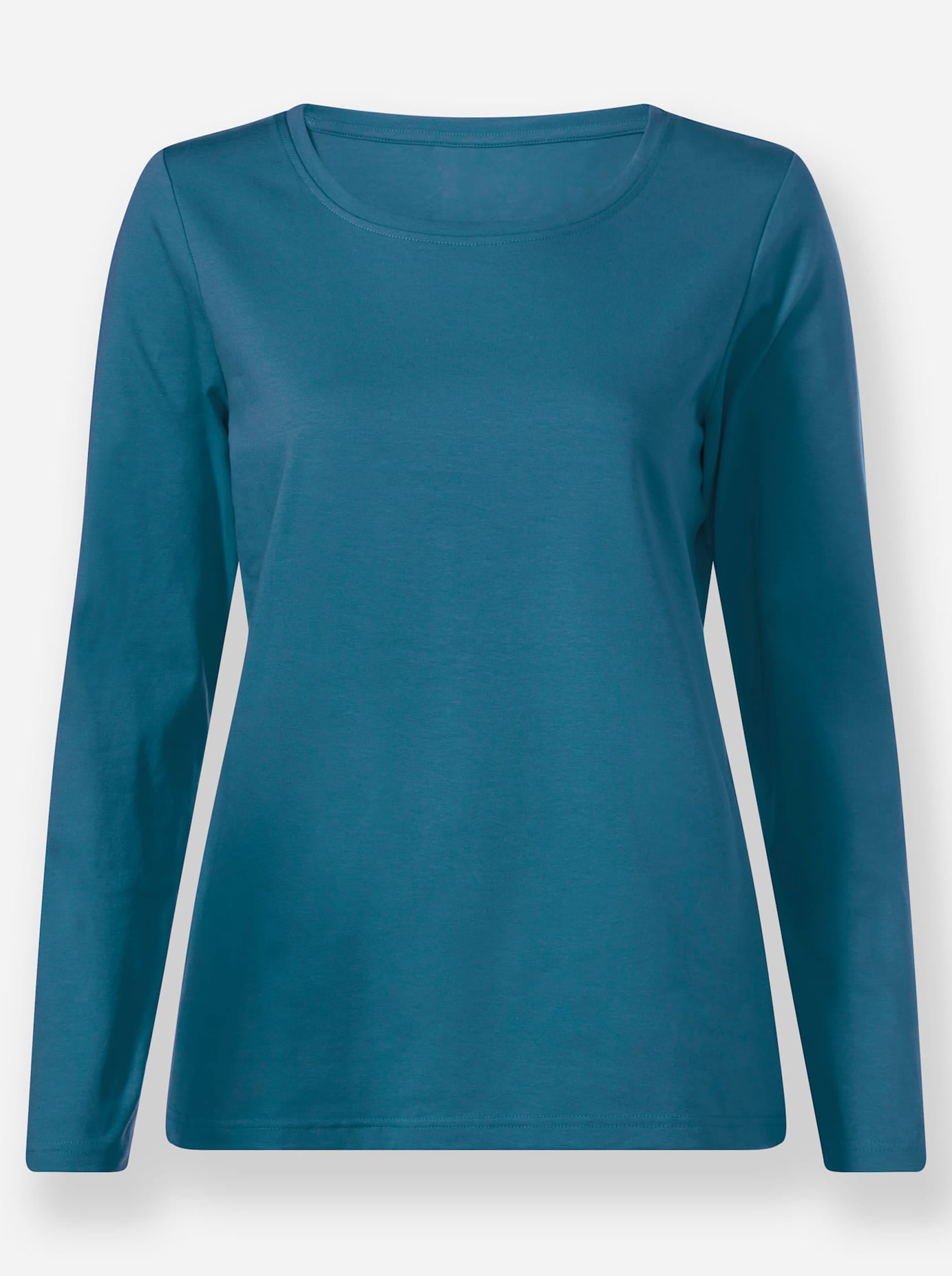 Rundhalsshirt »Rundhals-Shirt«, (1 tlg.)