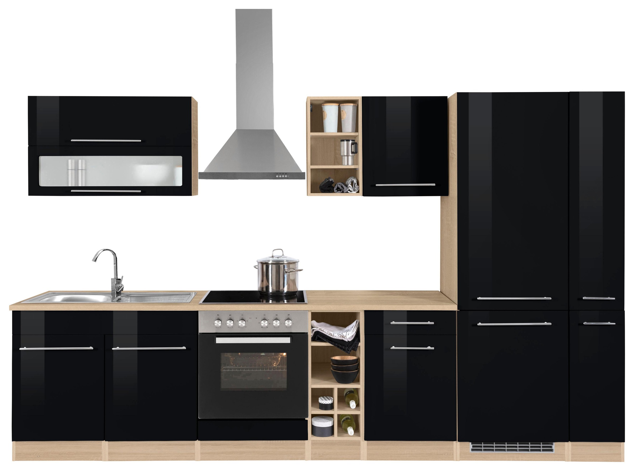 KOCHSTATION Küchenzeile "KS-Eton" ohne E-Geräte, Breite 330 cm günstig online kaufen