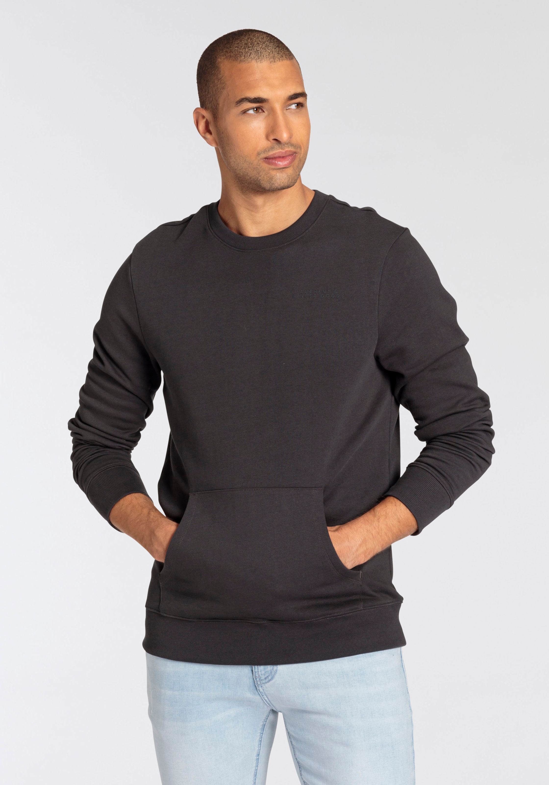 Bruno Banani Sweatshirt, mit Kängurutasche