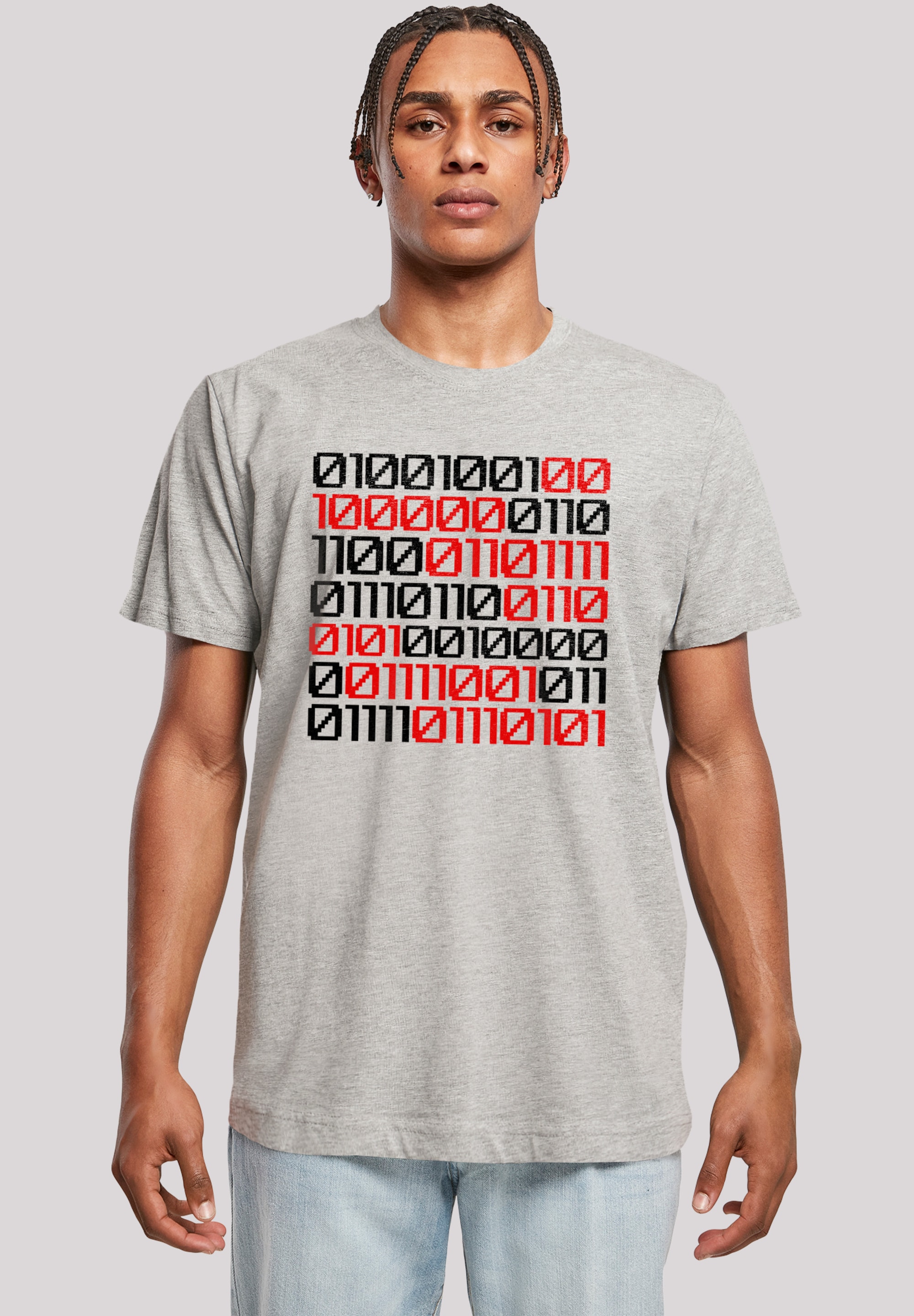 F4NT4STIC T-Shirt "I love you 01001001 Binary Code Valentinstag", Premium Q günstig online kaufen