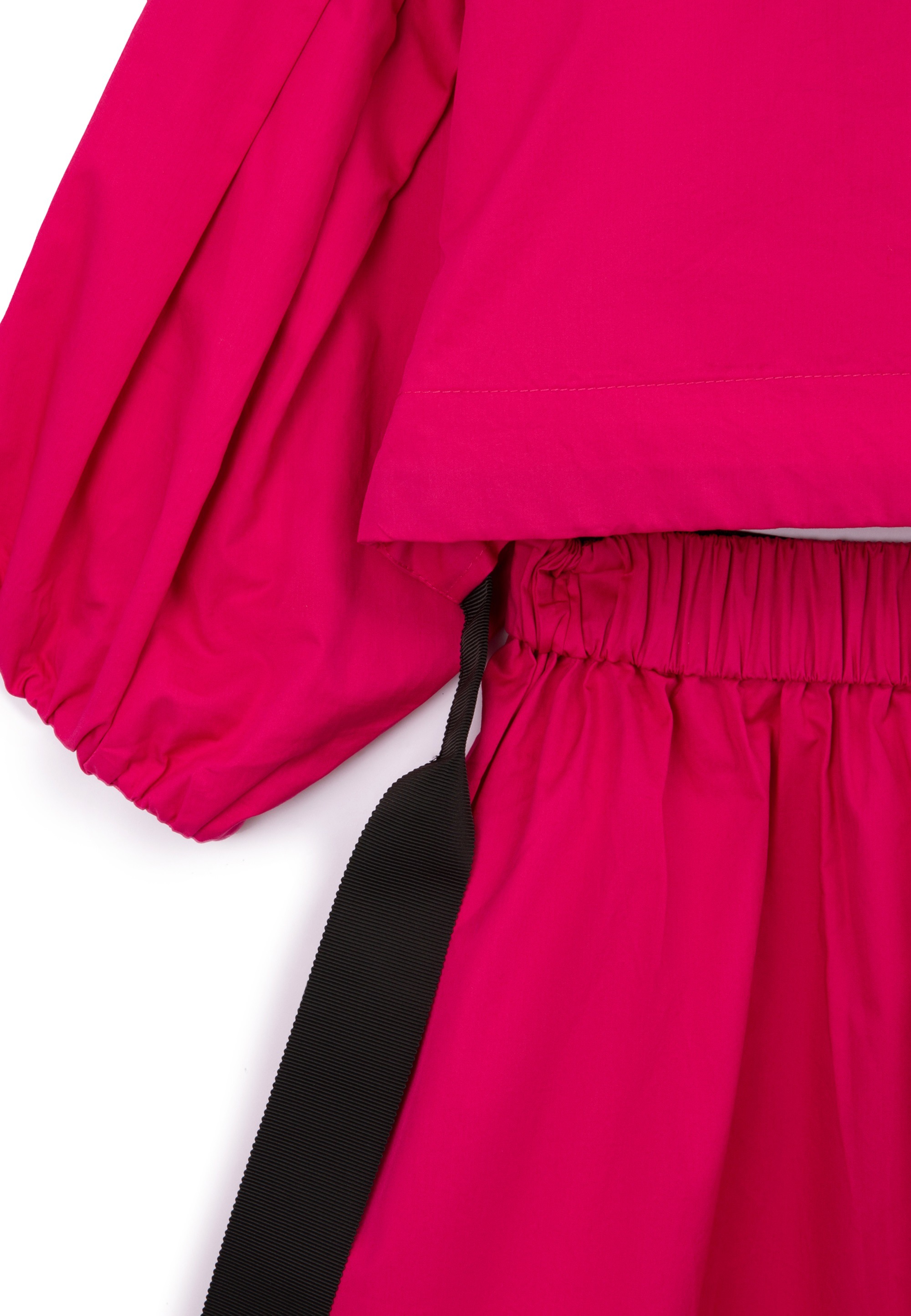 Gulliver Jerseykleid, mit kontrastfarbigem Gürtel