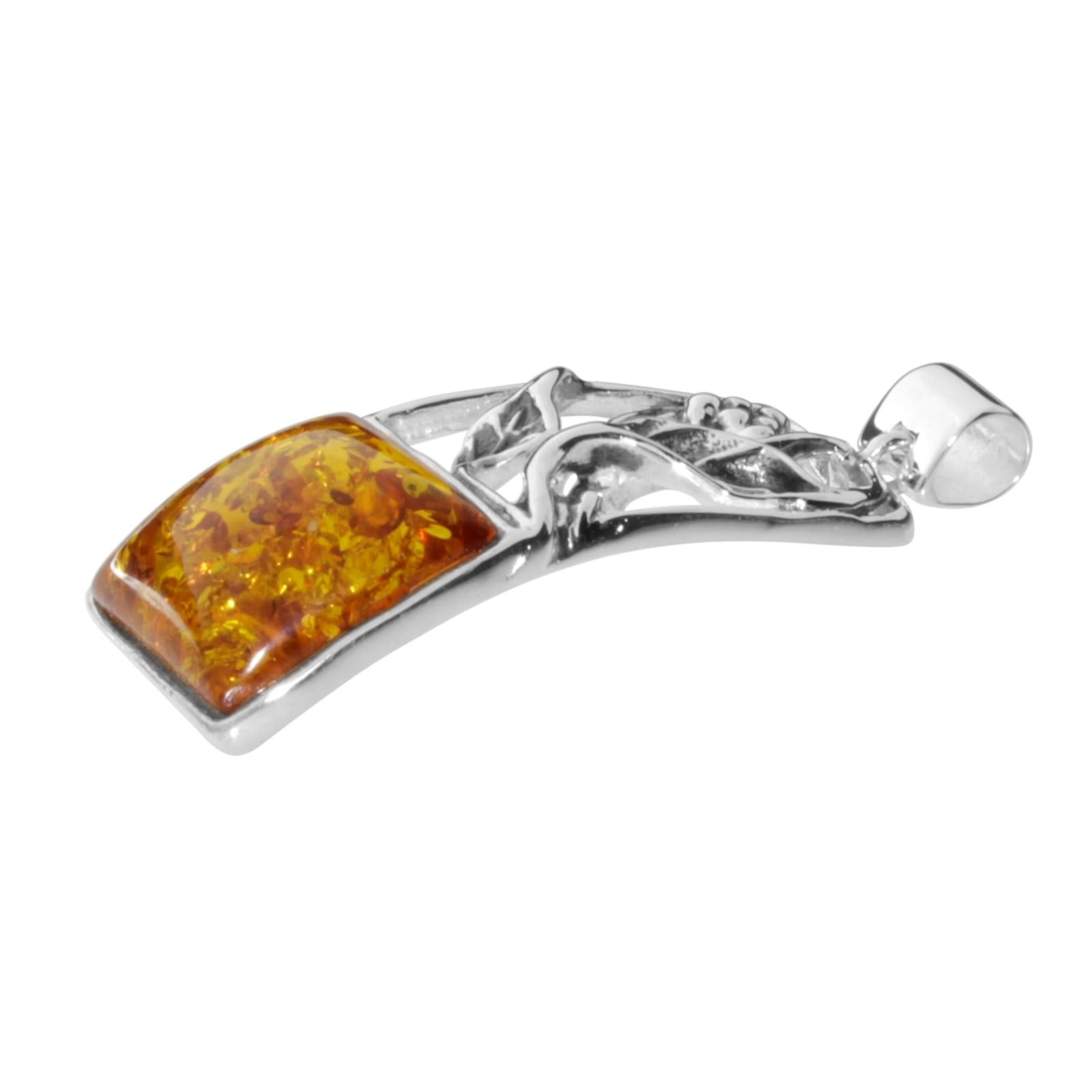 OSTSEE-SCHMUCK Kettenanhänger »- Vilma - Silber 925/000 - Bernstein«