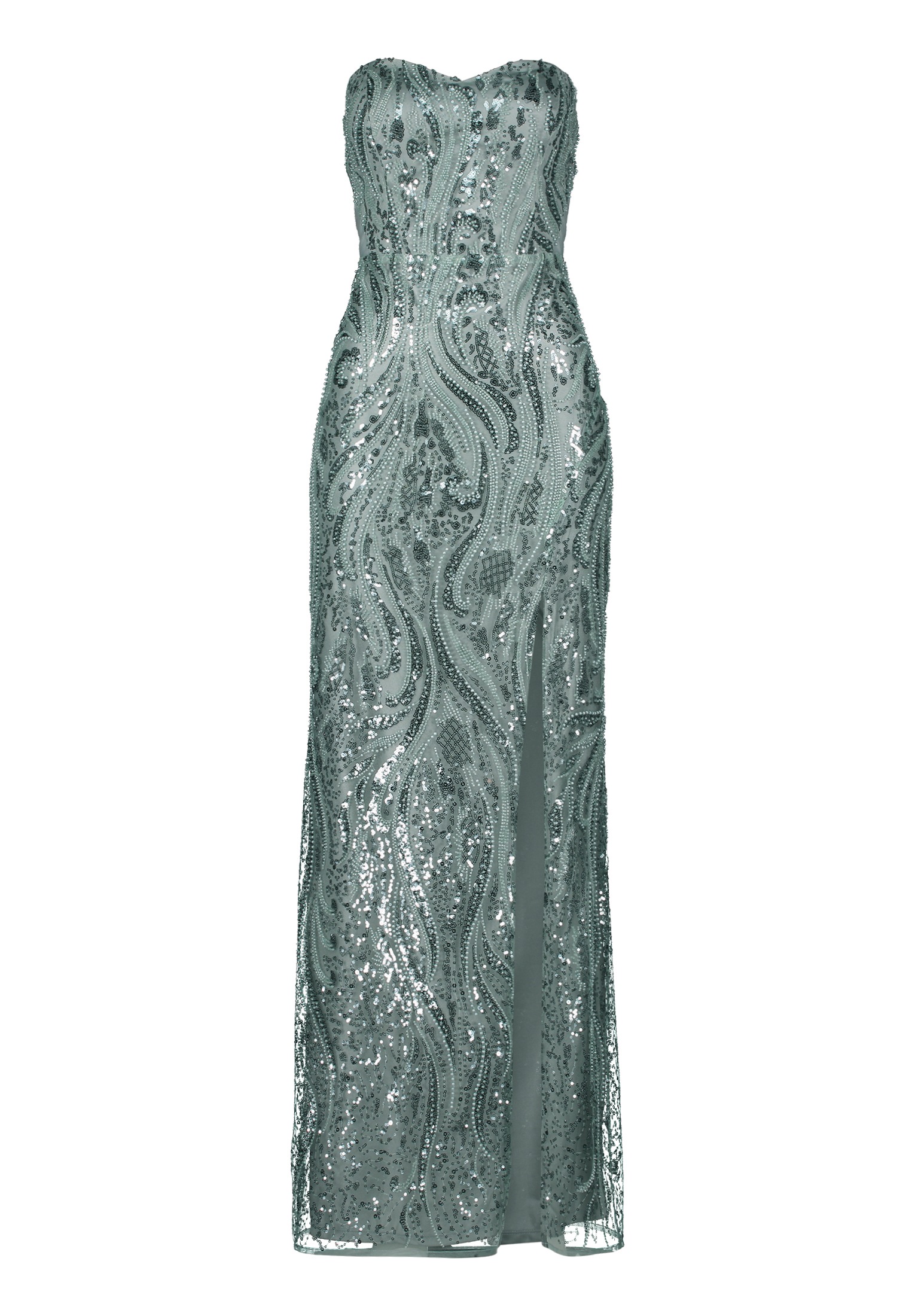 Vera Mont Abendkleid "Damen Abendkleid mit Pailletten" Ohne Tasche Cut-Outs günstig online kaufen