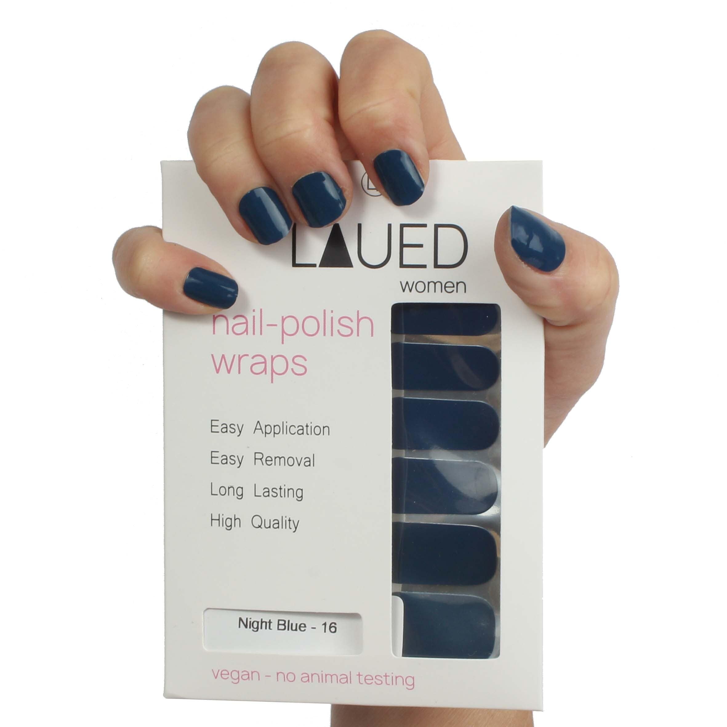 LAUED Nagellack »solid blue«, aus zertifizierter Produktion (SGS / SEDEX) und  Material (FSC) | BAUR