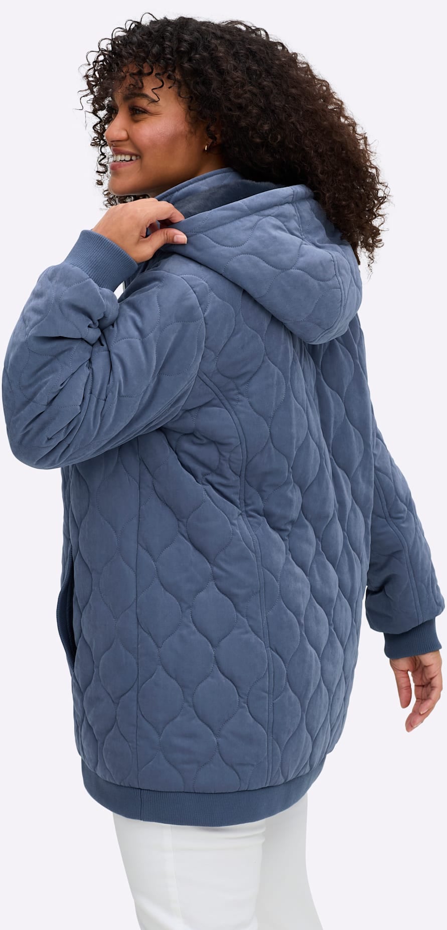 Sheego Blouson, mit Kapuze