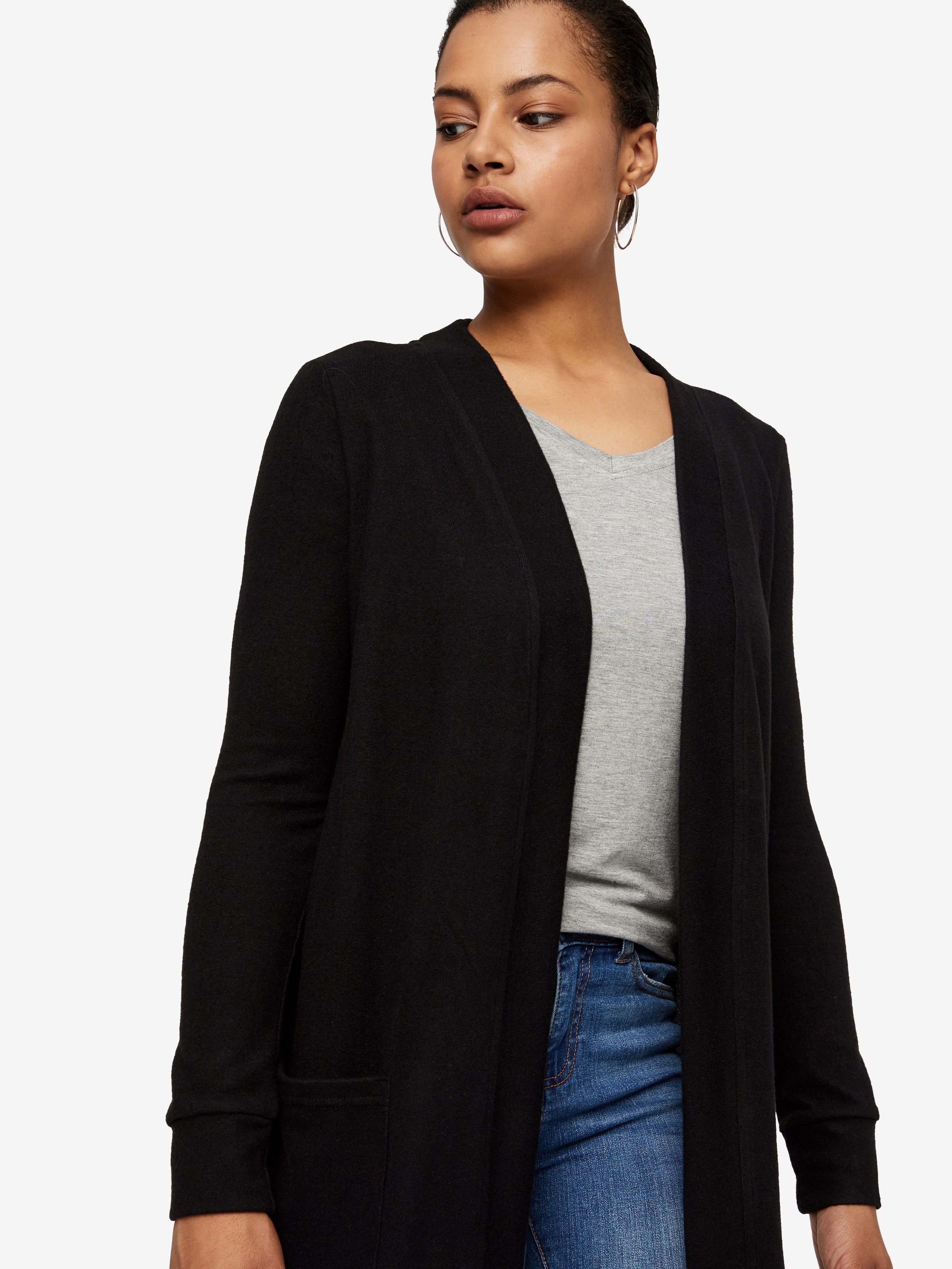 Noisy may Longstrickjacke "NMCITY L/S LONG CARDIGAN NOOS" günstig online kaufen
