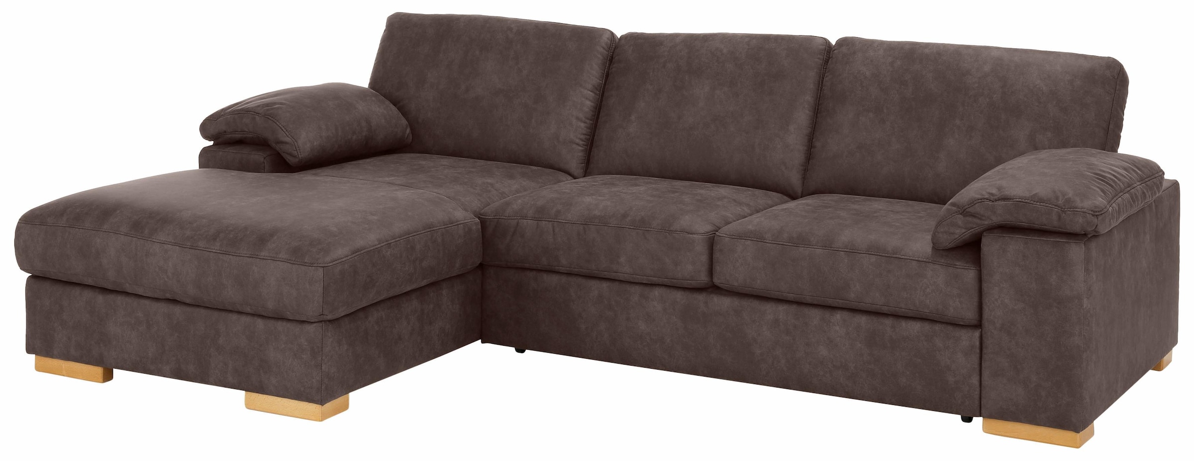 Home affaire Ecksofa »Ventura L-Form«, wahlweise mit Bettfunktion und Bettfunktion/Bettkasten