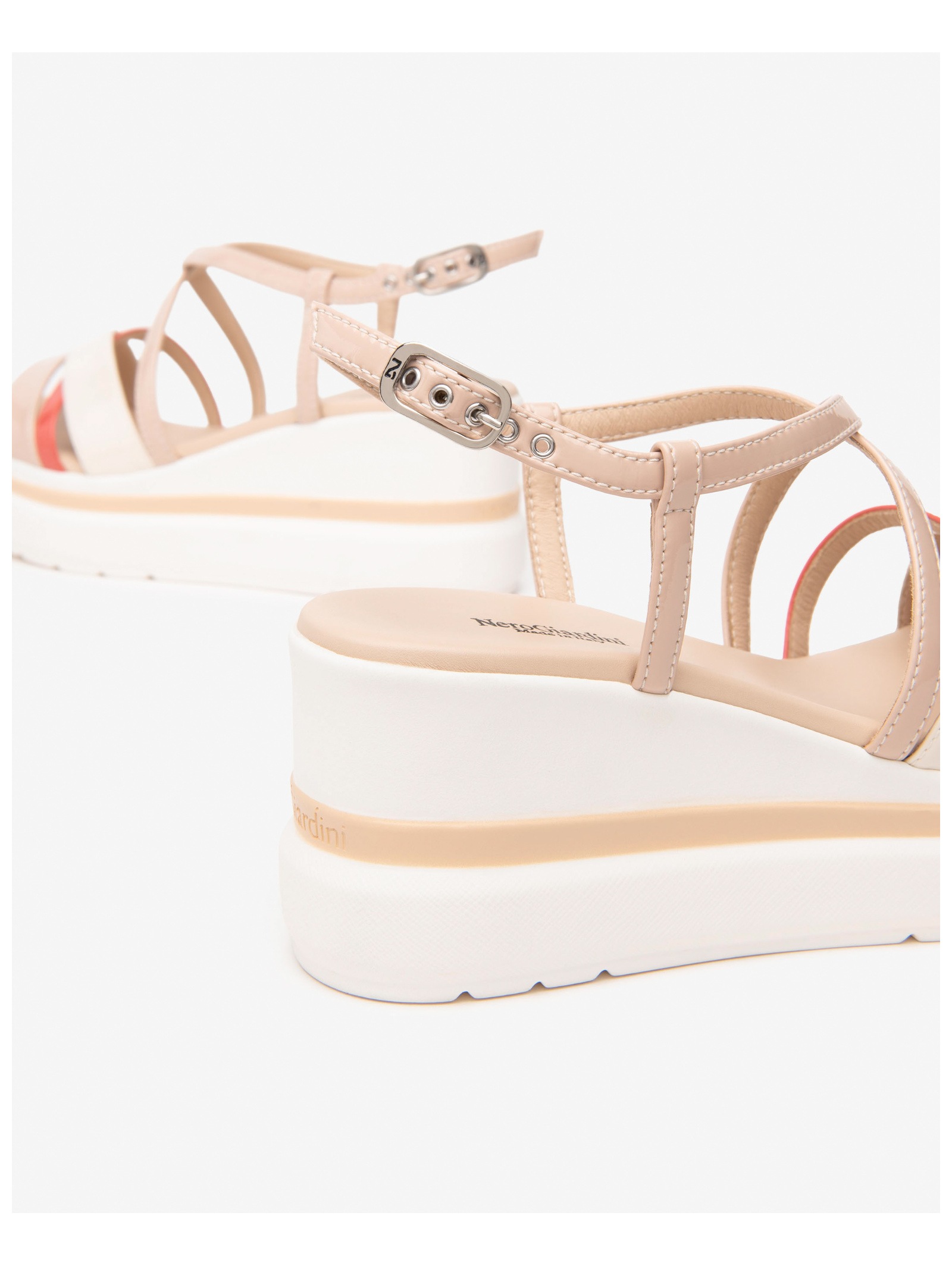 Nero Giardini Keilsandalette »Nero Giardini Sandalen Lederimitat«