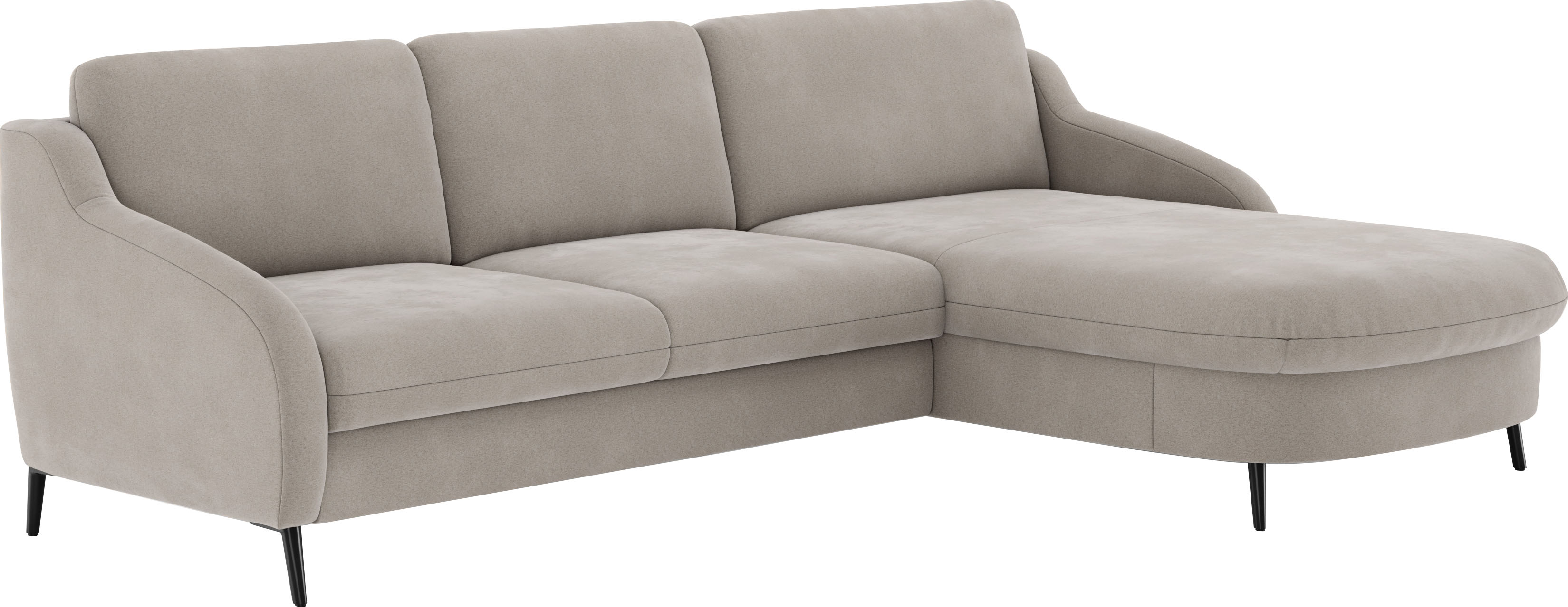 Thumbnail - sit&more Ecksofa "Soul L-Form" wahlweise mit Bettfunktion und Bettkasten oder Schubkasten