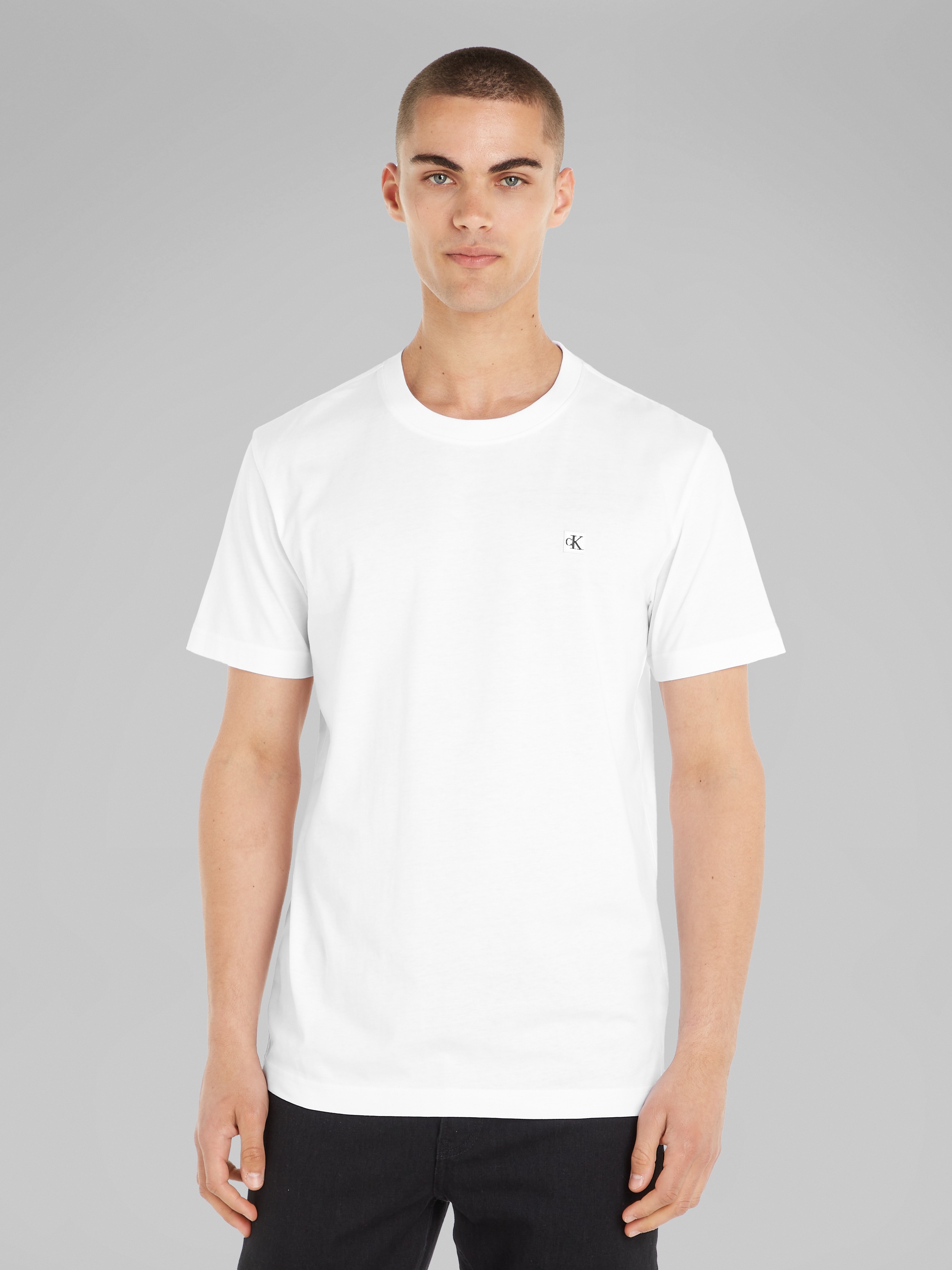 Calvin Klein Jeans T-Shirt »CK EMBRO BADGE TEE«, mit Logopatch