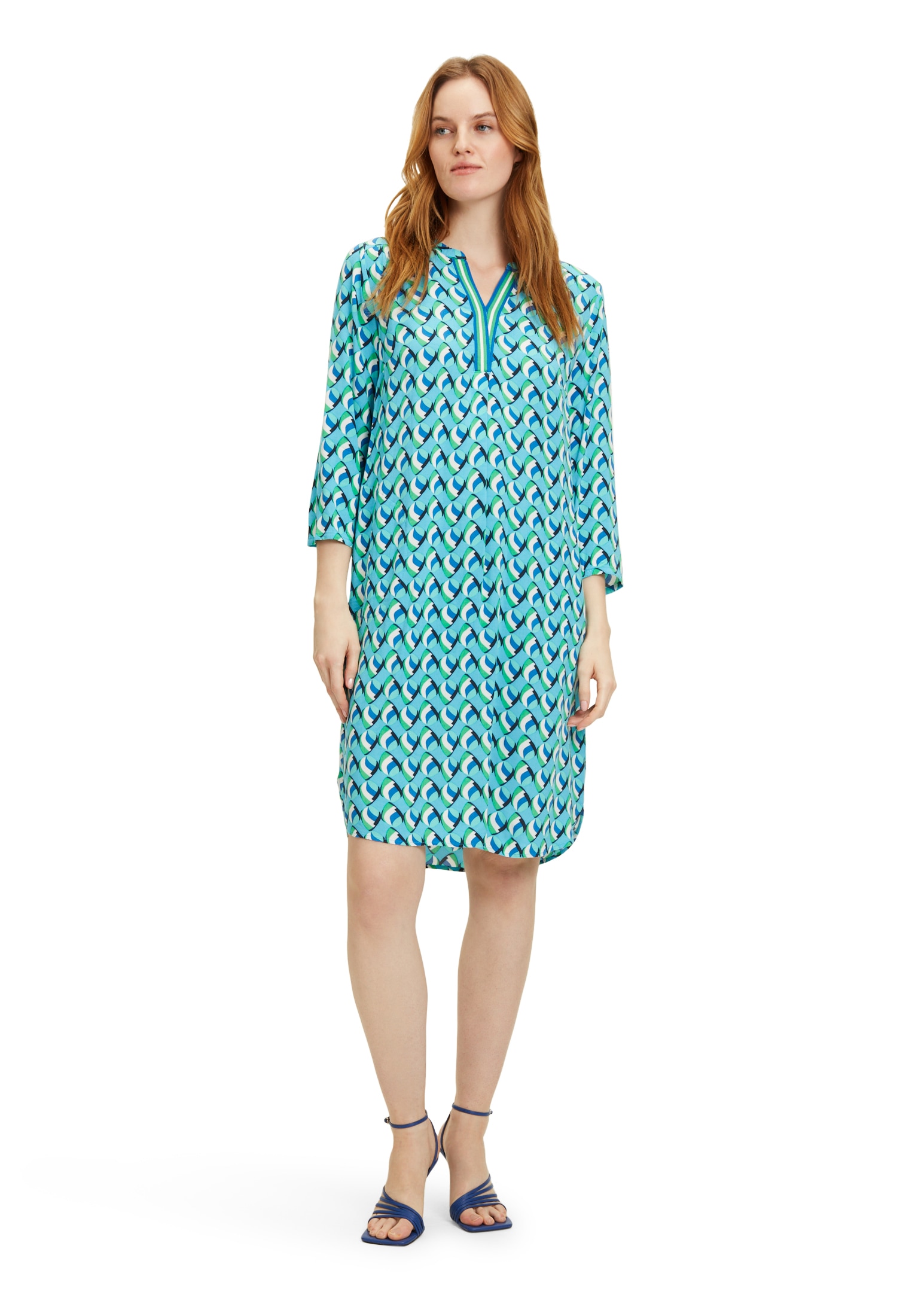 Betty Barclay Blusenkleid »Betty Barclay Blusenkleid mit Taschen«, Druck