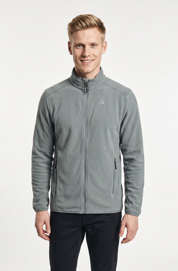 Schöffel Fleecejacke "Fleece Jk Style Ash MNS" mit Eingrifftaschen, schnell trocknend, atmungsaktiv, wärmend