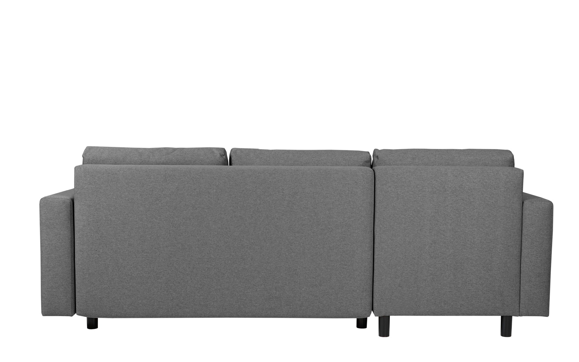 INOSIGN Ecksofa »GLENOE Schlafsofa mit Bettkasten, Recamiere beidseitig montierbar«, L-Form, Maße B/T/H: 230/135/84,5 cm, Velvet & Struktur weich