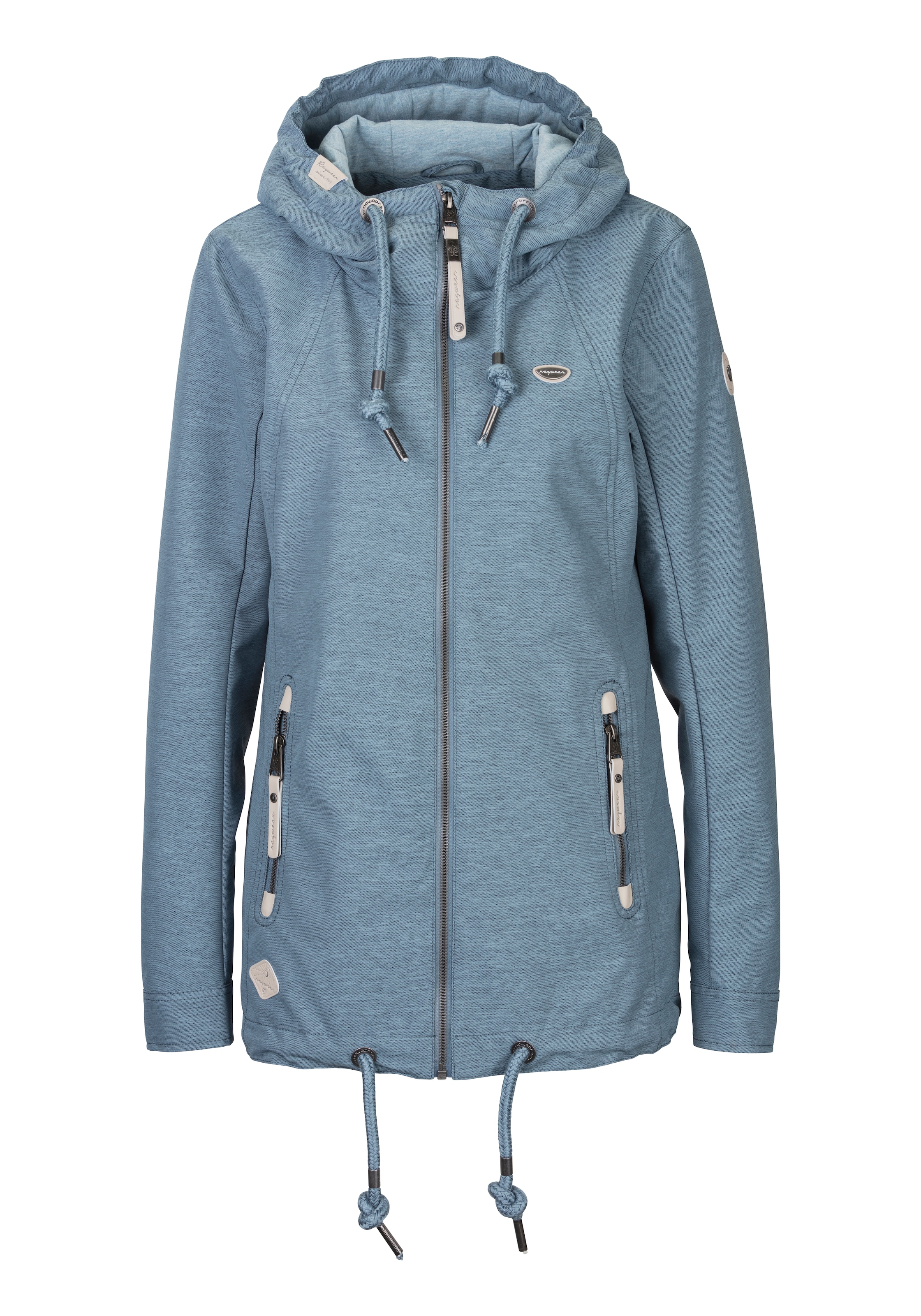 Ragwear Funktionsjacke "ZUZKA", mit Kapuze, stylische Übergangs-Outdoor-Jacke Water repellent coating