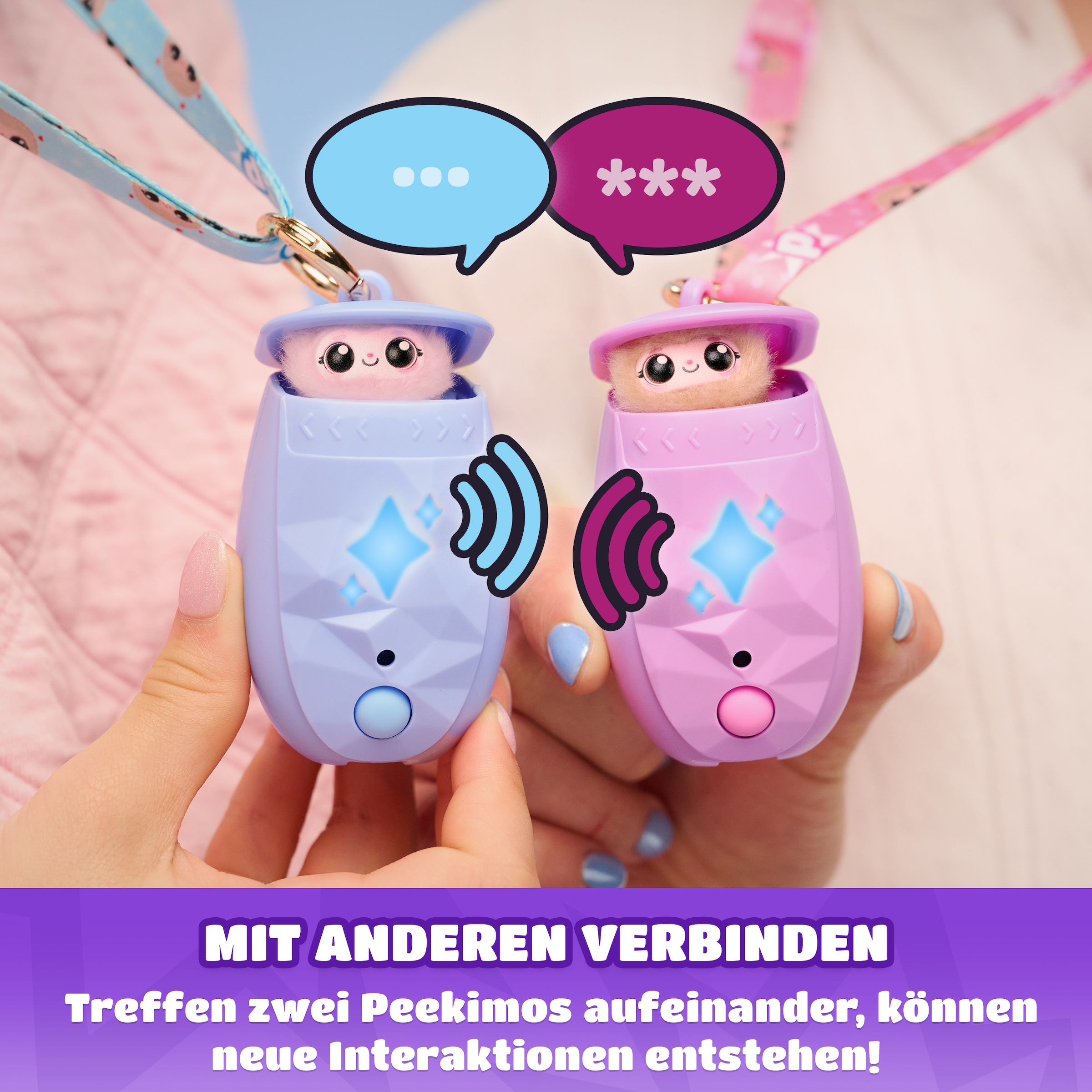 Spin Master Spielfigur »Peekimo« mit Licht- & Soundeffekten