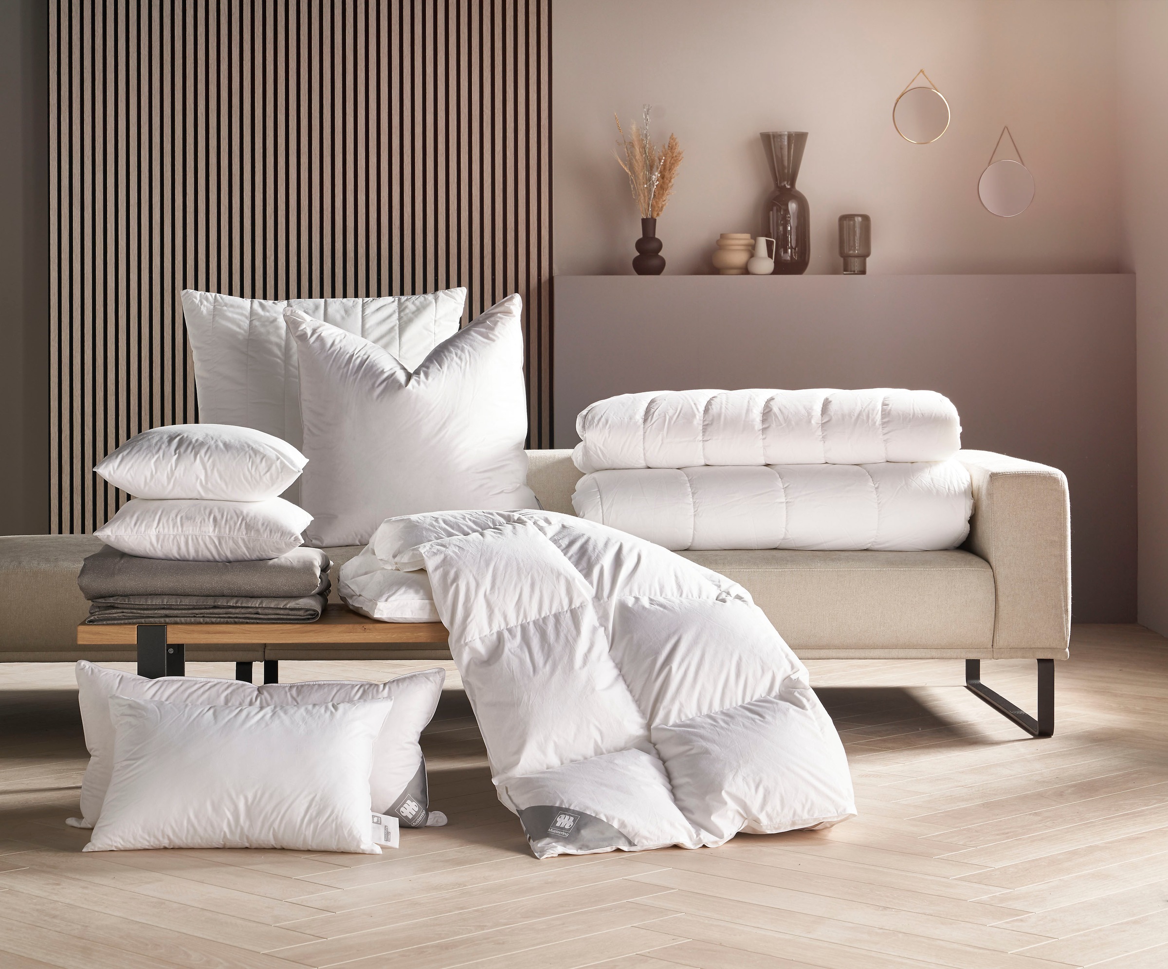 Thumbnail - Musterring 3-Kammer-Kopfkissen "Dreamz" Füllung: Aussenkammermit90DaunenundInnekammermit100Federn 1 Stk. tlg. in den Grö...