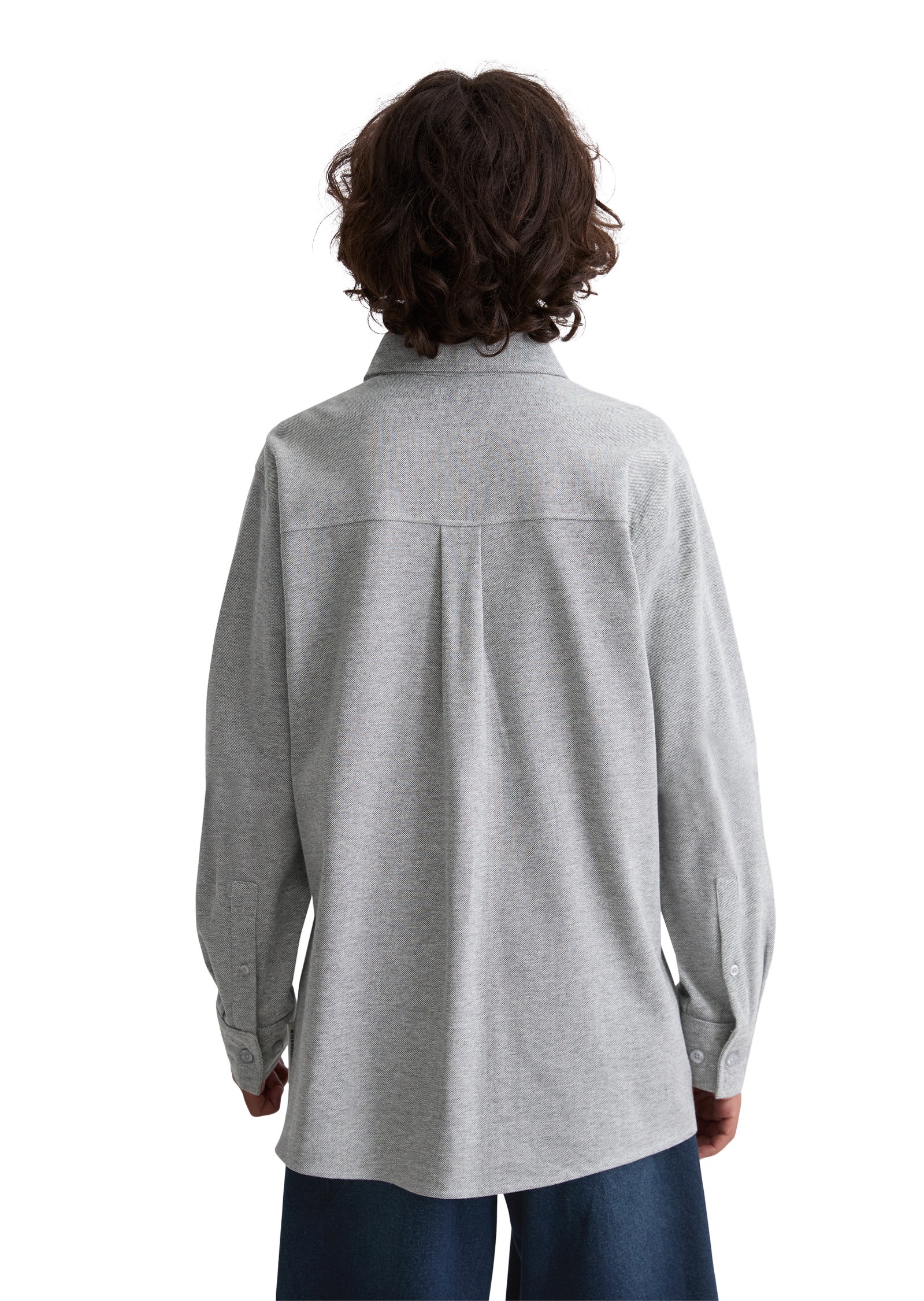 Thumbnail - Marc OPolo Langarmhemd "mit garngefärbtem Karomuster"