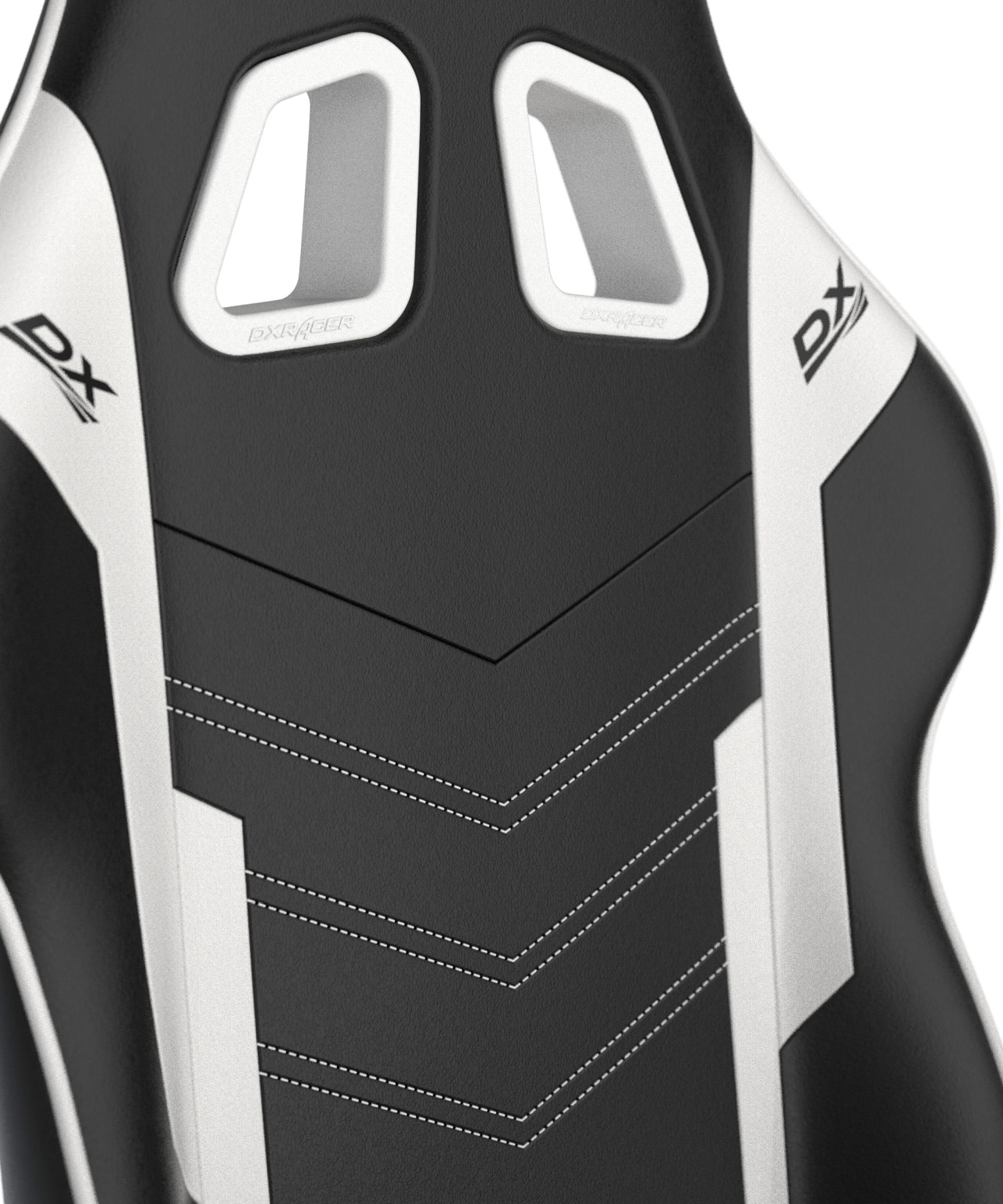 MCA furniture Gaming-Stuhl »DX Racer Prince Gamingchair«, (Set), 1 St., Kunstleder, Gaming,Racing,Design,Lordose,Kissen,Armlehne,drehbar,verstellbar