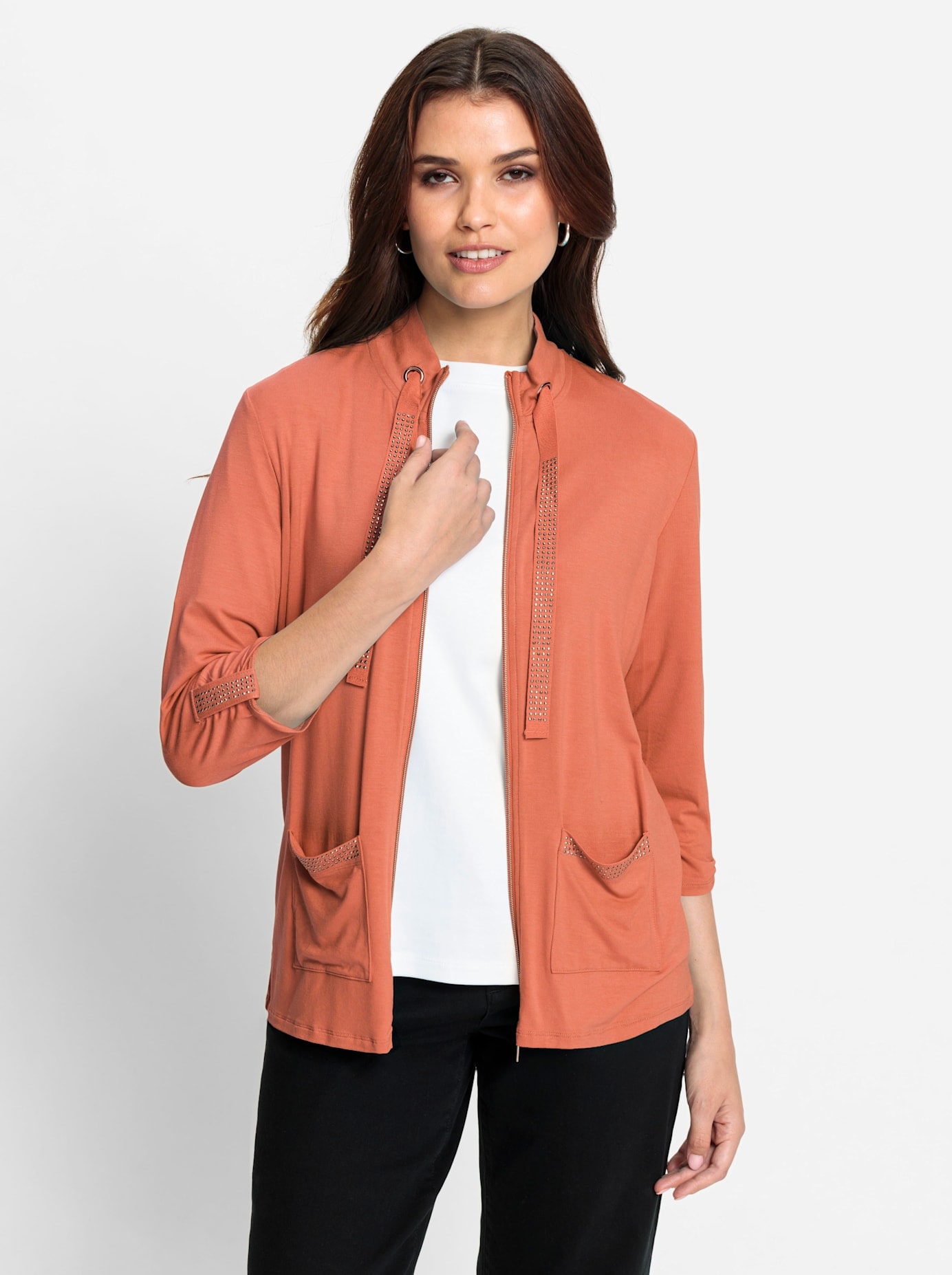 Inspirationen Shirtjacke »Shirtjacke«, (1 tlg.)