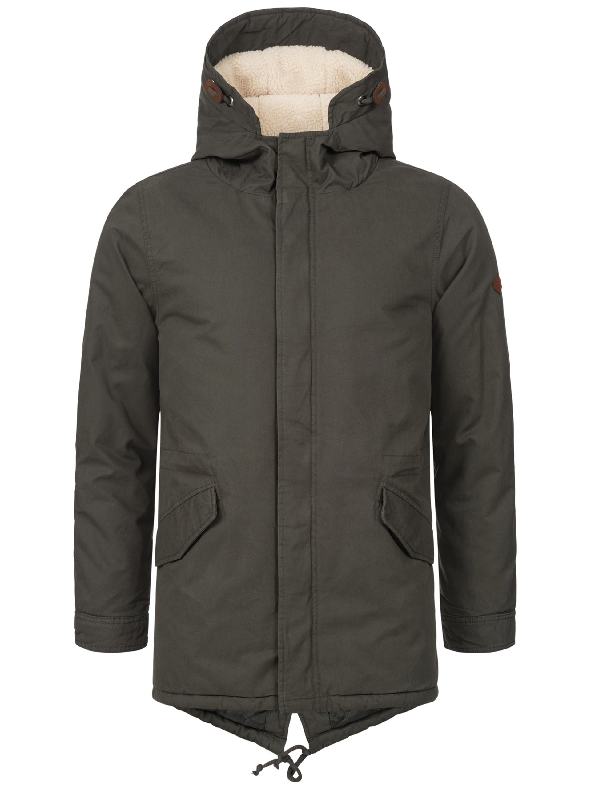 Alessandro Salvarini Winterjacke »ASMauro«, mit warmem Teddyfell