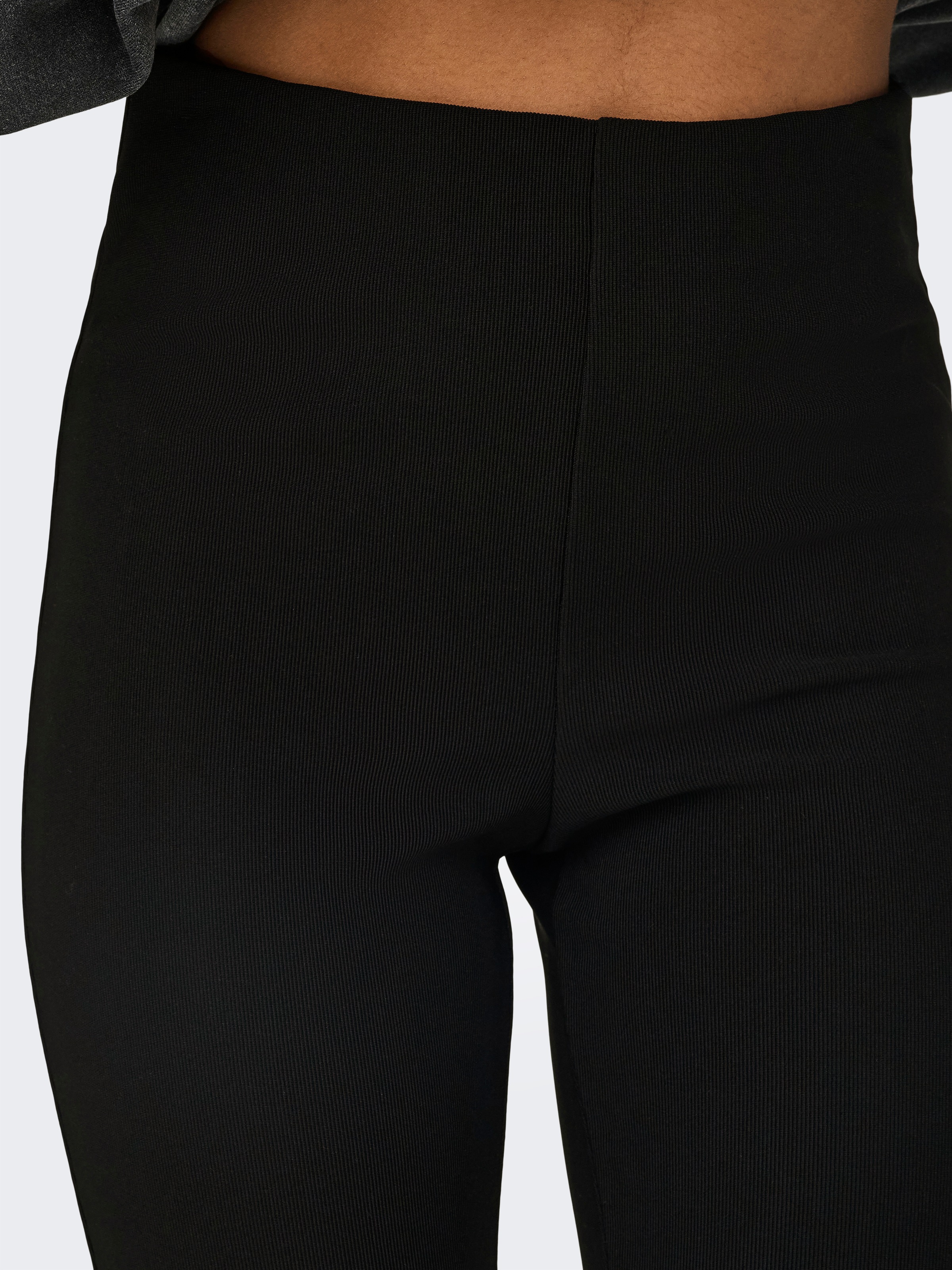 ONLY Highwaist Leggings »ONLPEONY HW RIB ZIP LEGGING CC PNT«